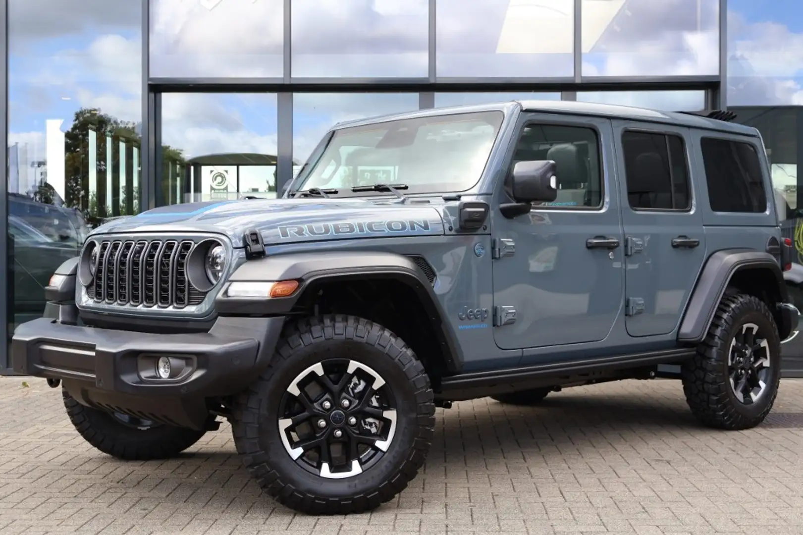 Jeep Wrangler NIEUW PLUG-IN HYBRID RUBICON 4XE / My Sky One Touc Grau - 1