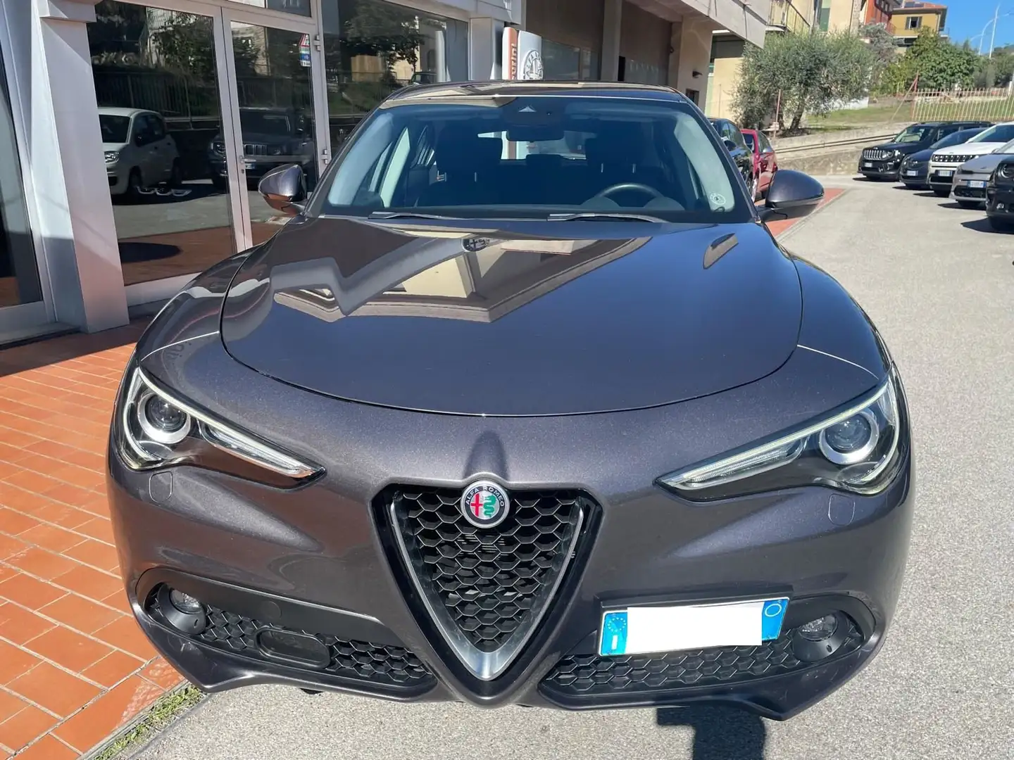 Alfa Romeo Stelvio Stelvio 2.2 Turbodiesel 210 CV AT8 Q4 Business Grigio - 1
