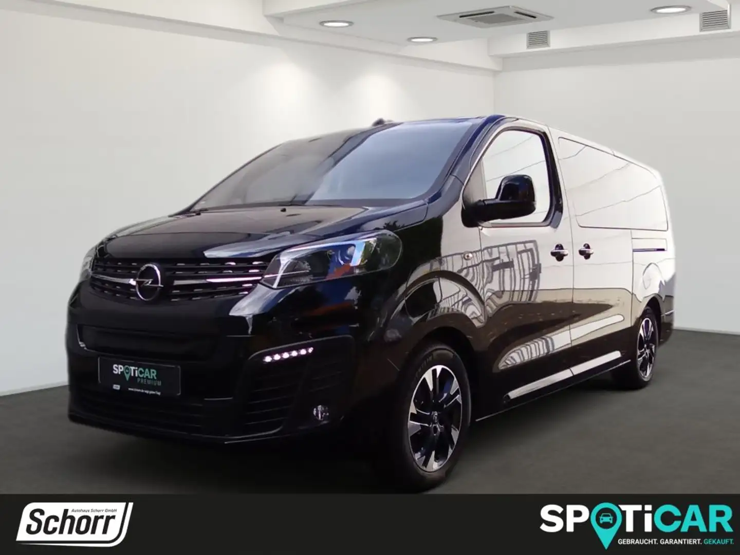Opel Zafira Life E 75-kWh L Tourer Noir - 1