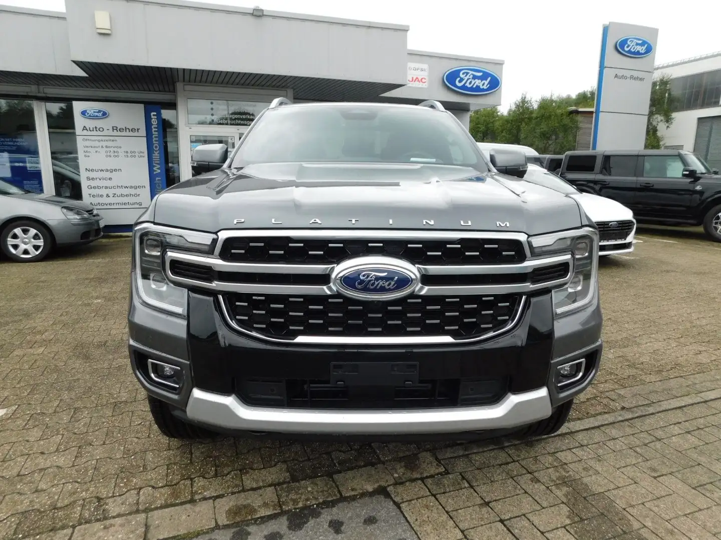 Ford Ranger Platinum 3.0l Doppelk. ACC AHK elek.Rollo Grau - 2