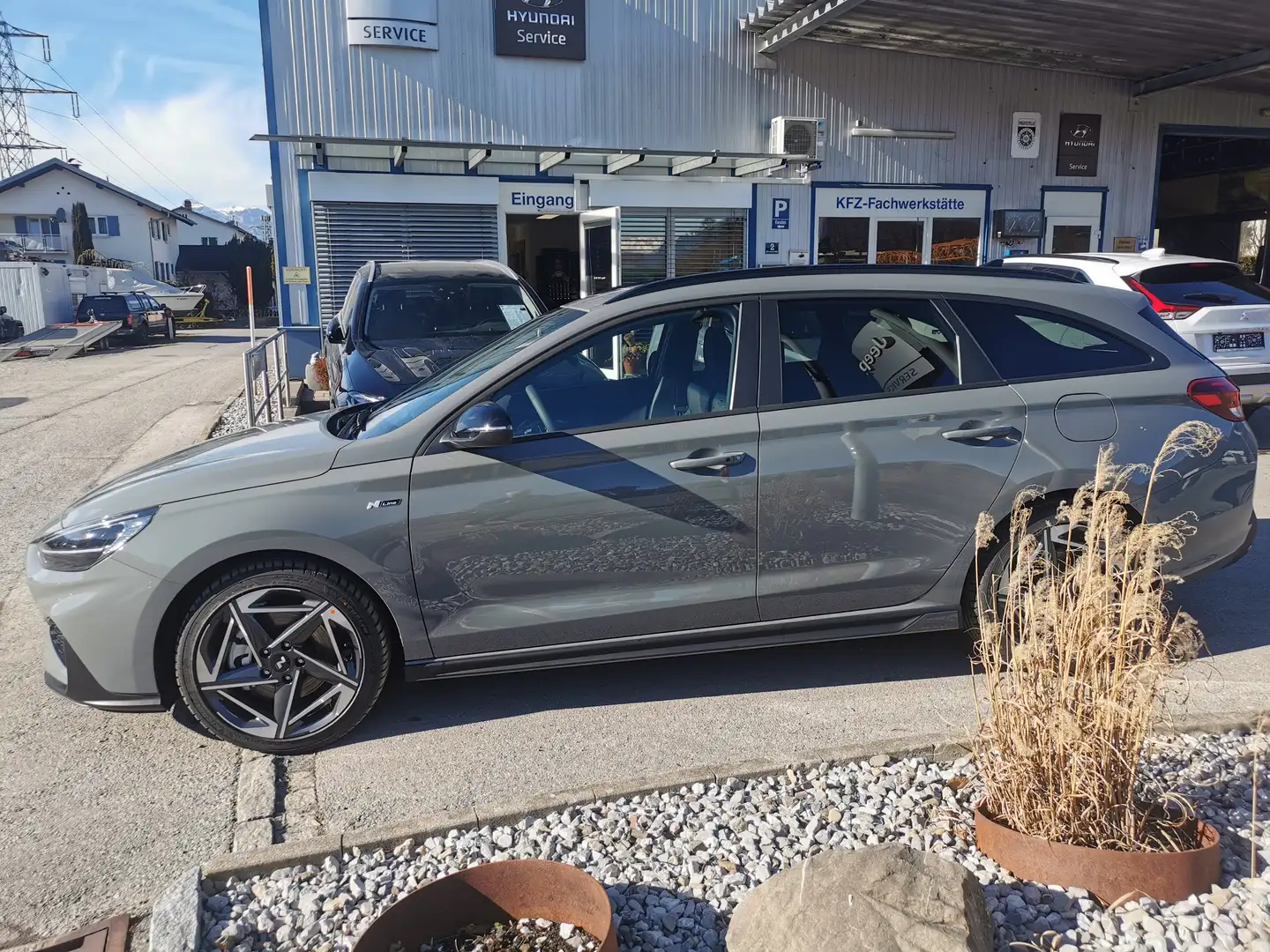 Hyundai i30 Kombi 1,5 TGDI 48V N-Line DCT Grau - 2