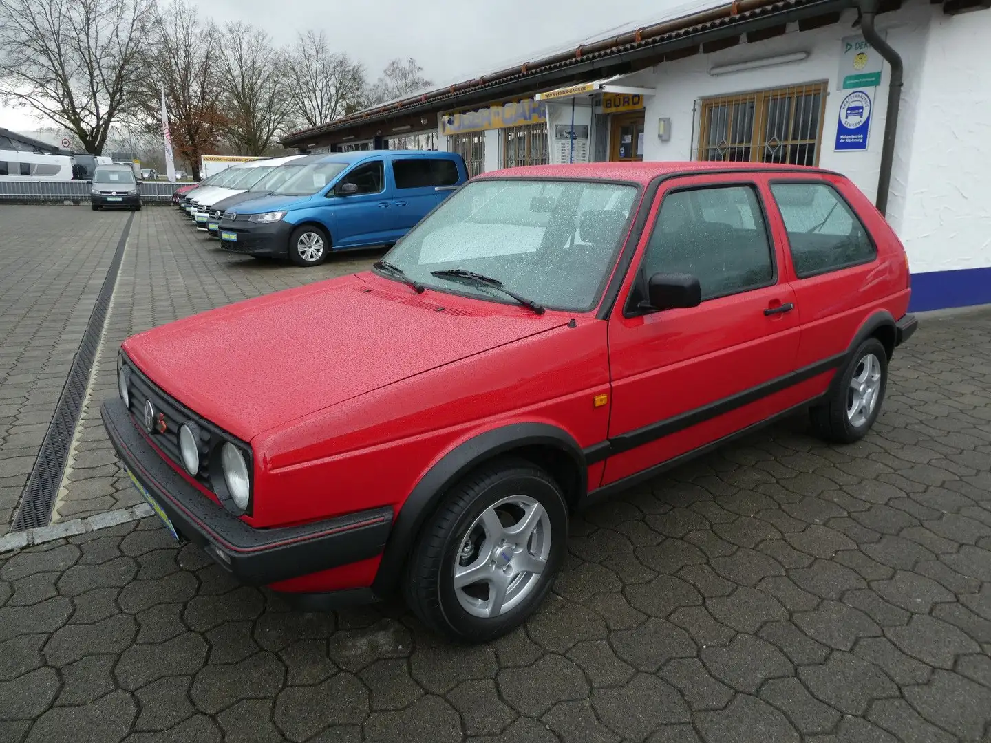 Volkswagen Golf 2 *Orig. 37Tkm*Sammlerstück*3-trg Rot - 1