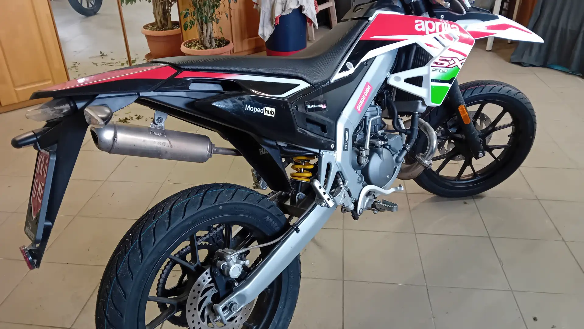 Aprilia SX 50 KK1/B/01 Blanco - 2