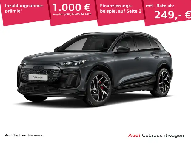 Audi Q6 e-tron quattro virtual HuD AHK Sitzbelüftung