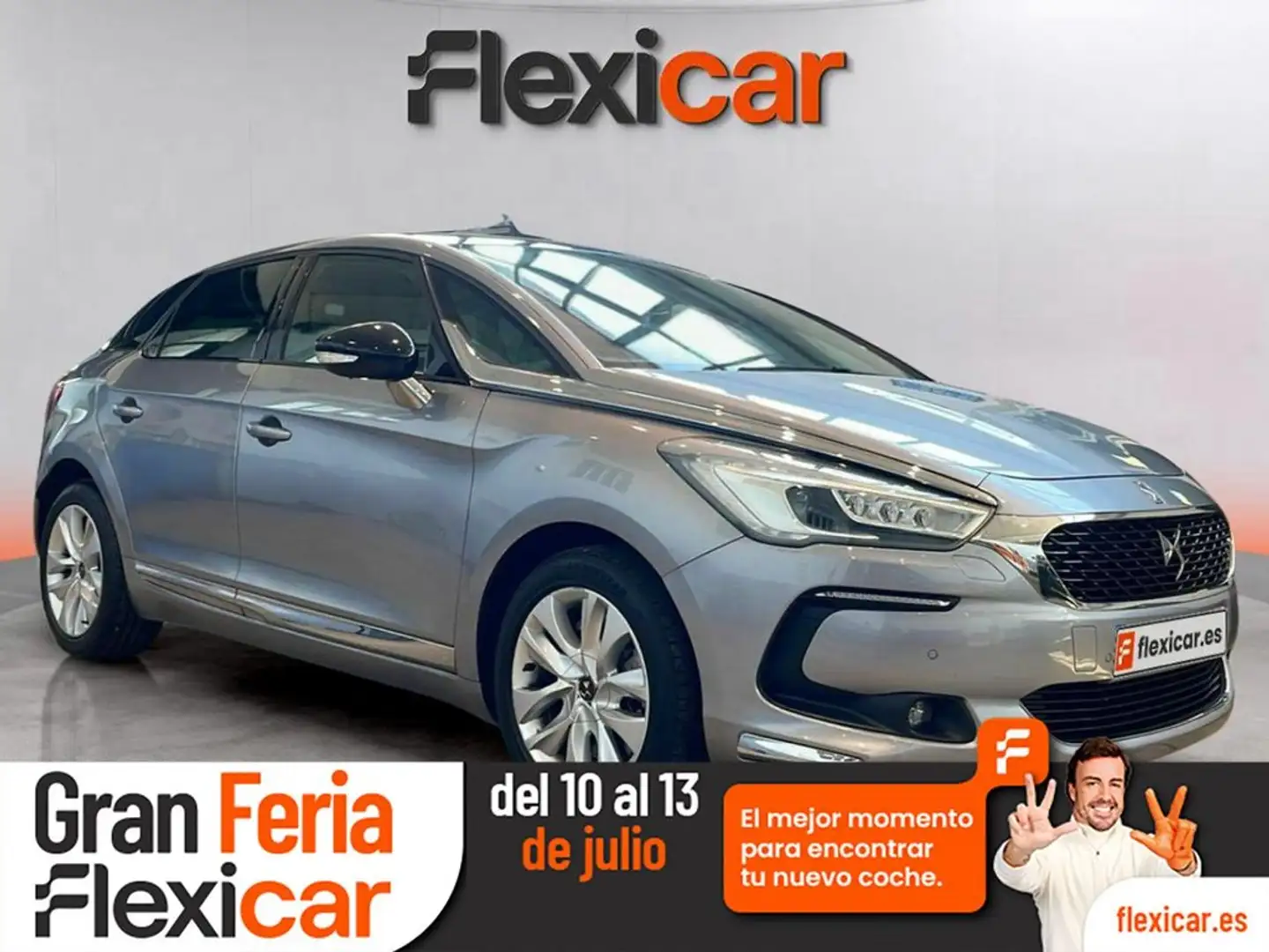DS Automobiles DS 5 BlueHDi 110kW (150CV) Desire Gris - 1