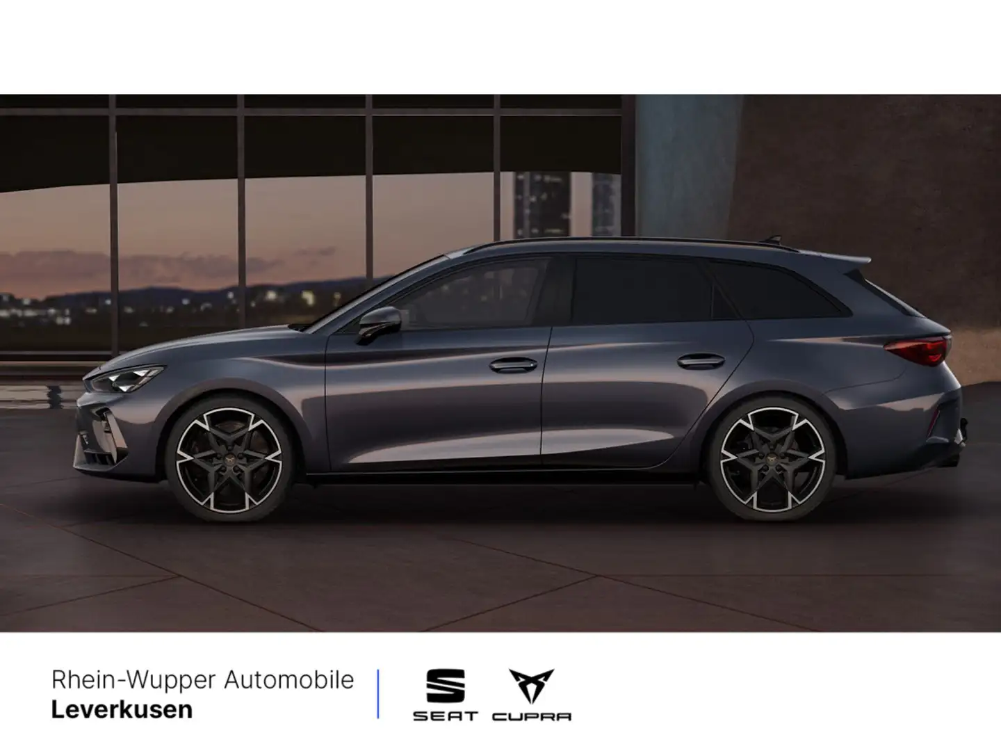 CUPRA Leon Sportstourer 2.0 TSI VZ 4Drive PANO AHK Gris - 2