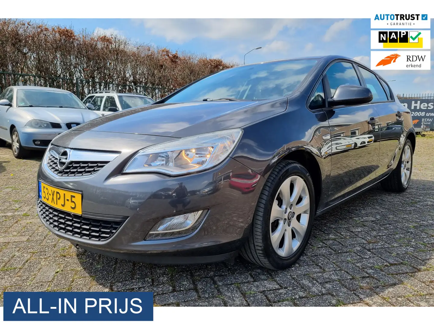 Opel Astra 1.4 Turbo Business + ✅NIEUWE APK ✅GARANTIE Grijs - 1