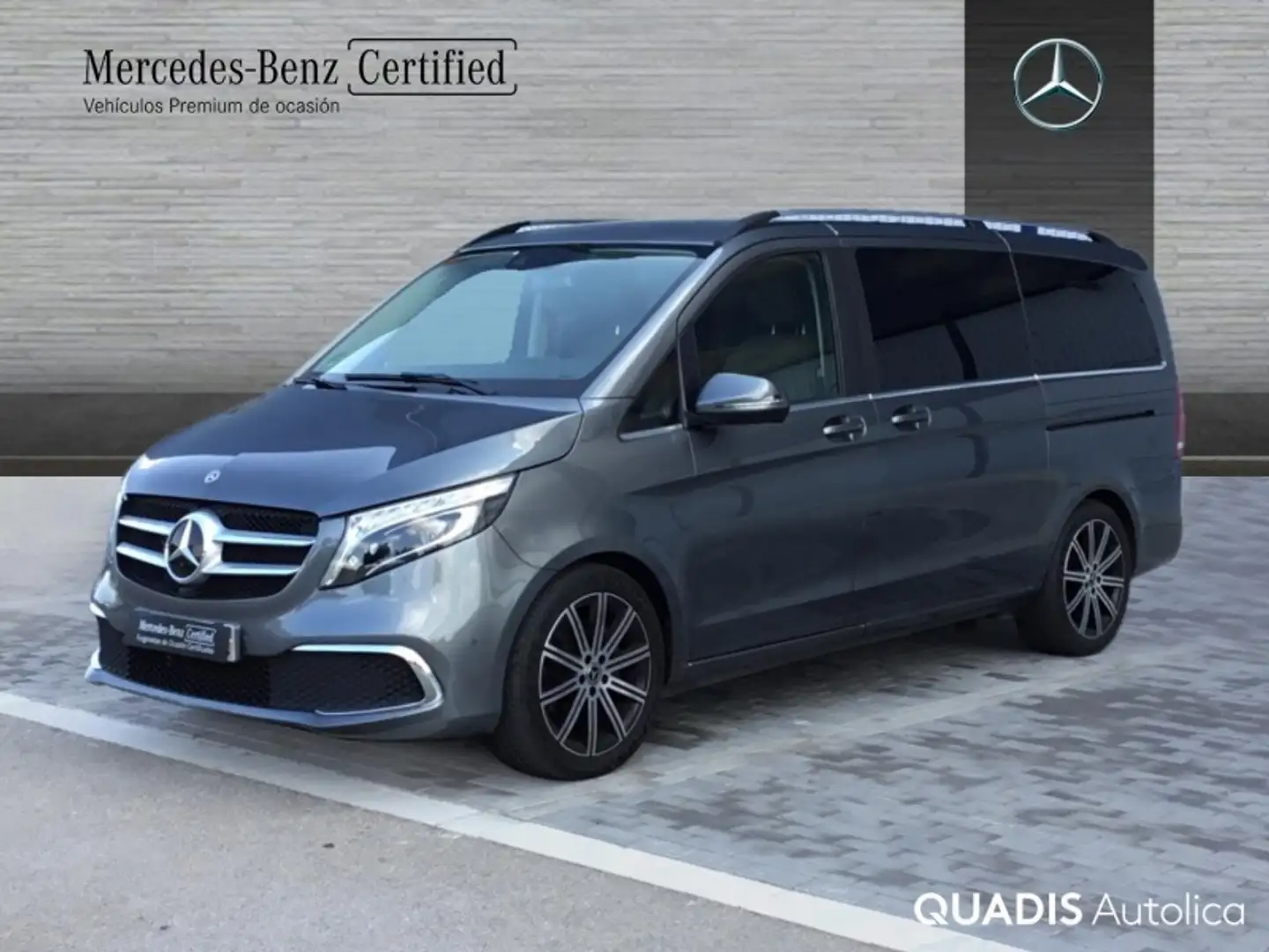 Mercedes-Benz V 250 250d Largo Exclusive Grijs - 1