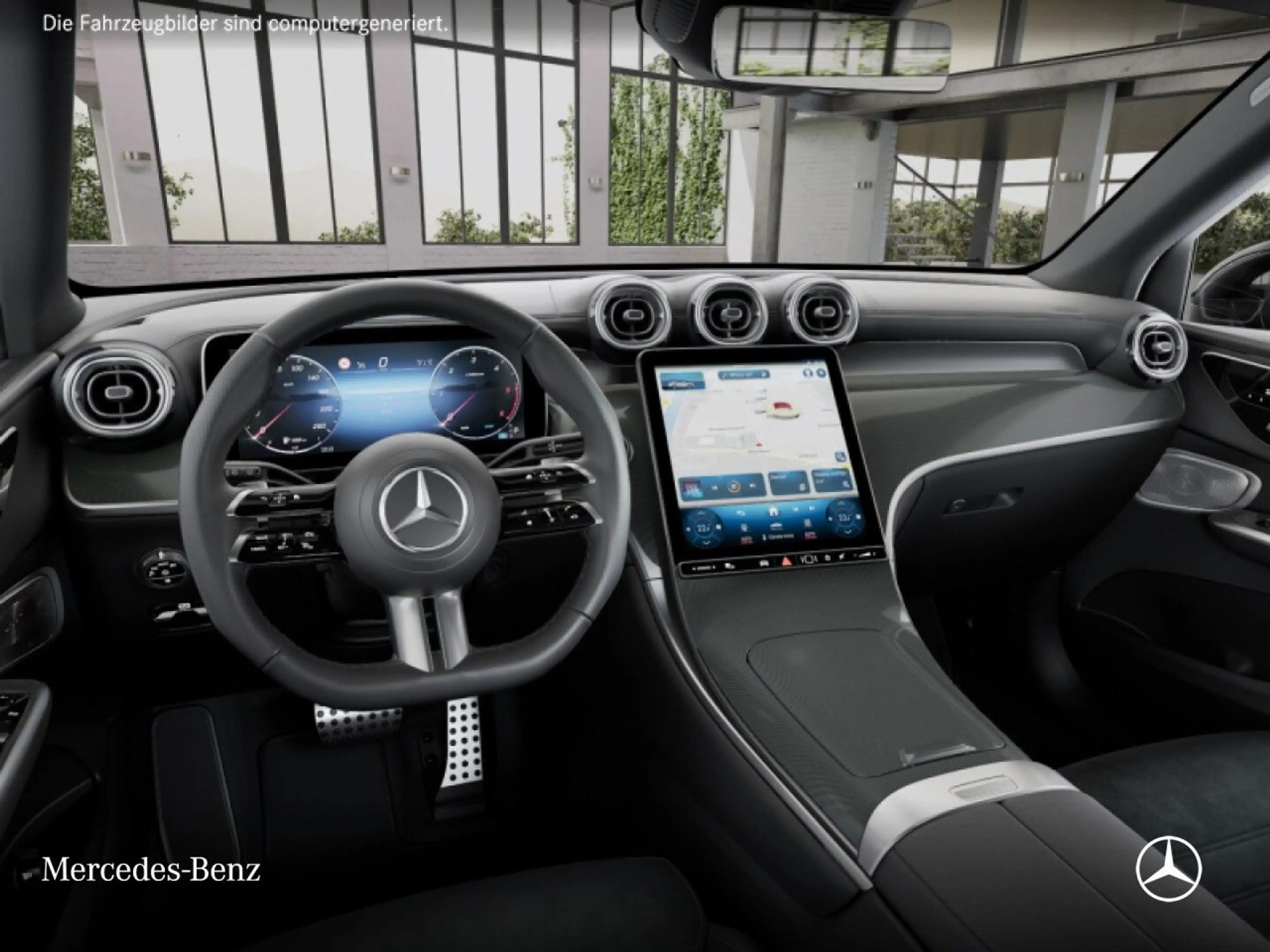 Mercedes-Benz GLC 220 d 4M AMG+NIGHT+360+AHK+BURMESTER+KEYLESS — photo 9
