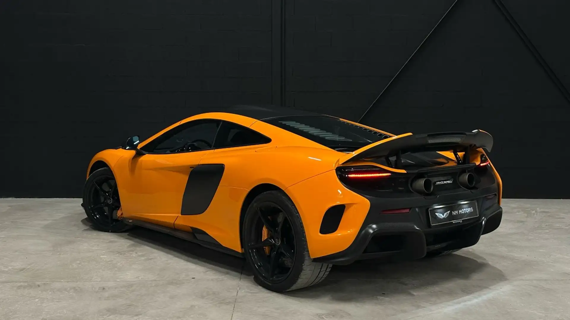 McLaren 675LT 3.8 V8 Bi-Turbo 675 CV 1/500 Full MSO Carbone PPF  Narancs - 2
