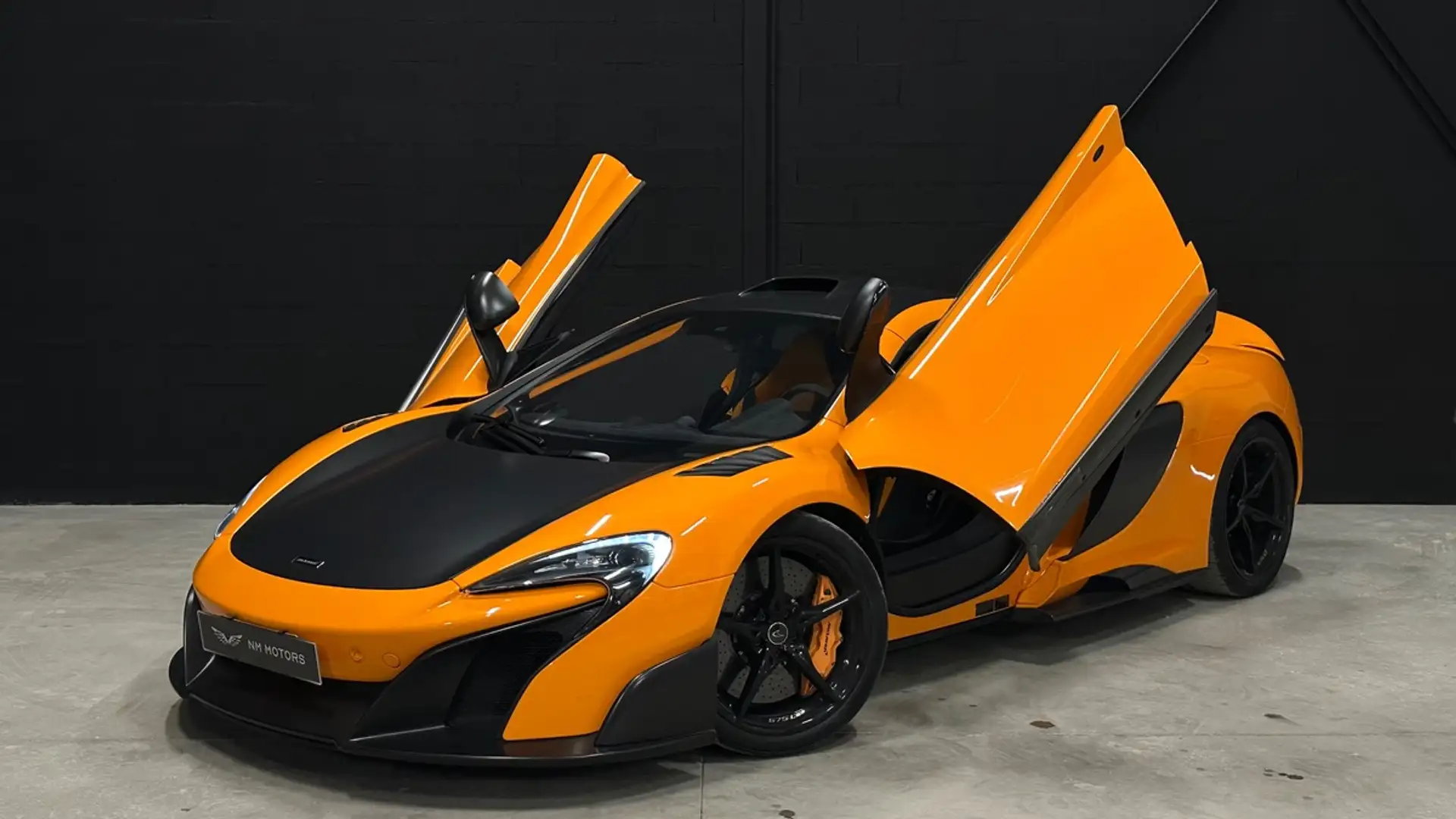 McLaren 675LT 3.8 V8 Bi-Turbo 675 CV 1/500 Full MSO Carbone PPF  Narancs - 1