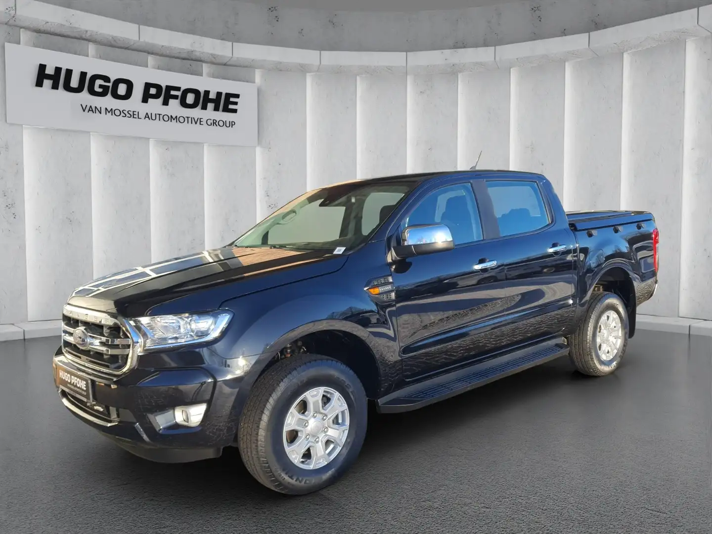 Ford Ranger XLT DK 2.0 EB 4x4 Aut. | AHK | SHZ | Navi | PDC | Noir - 1