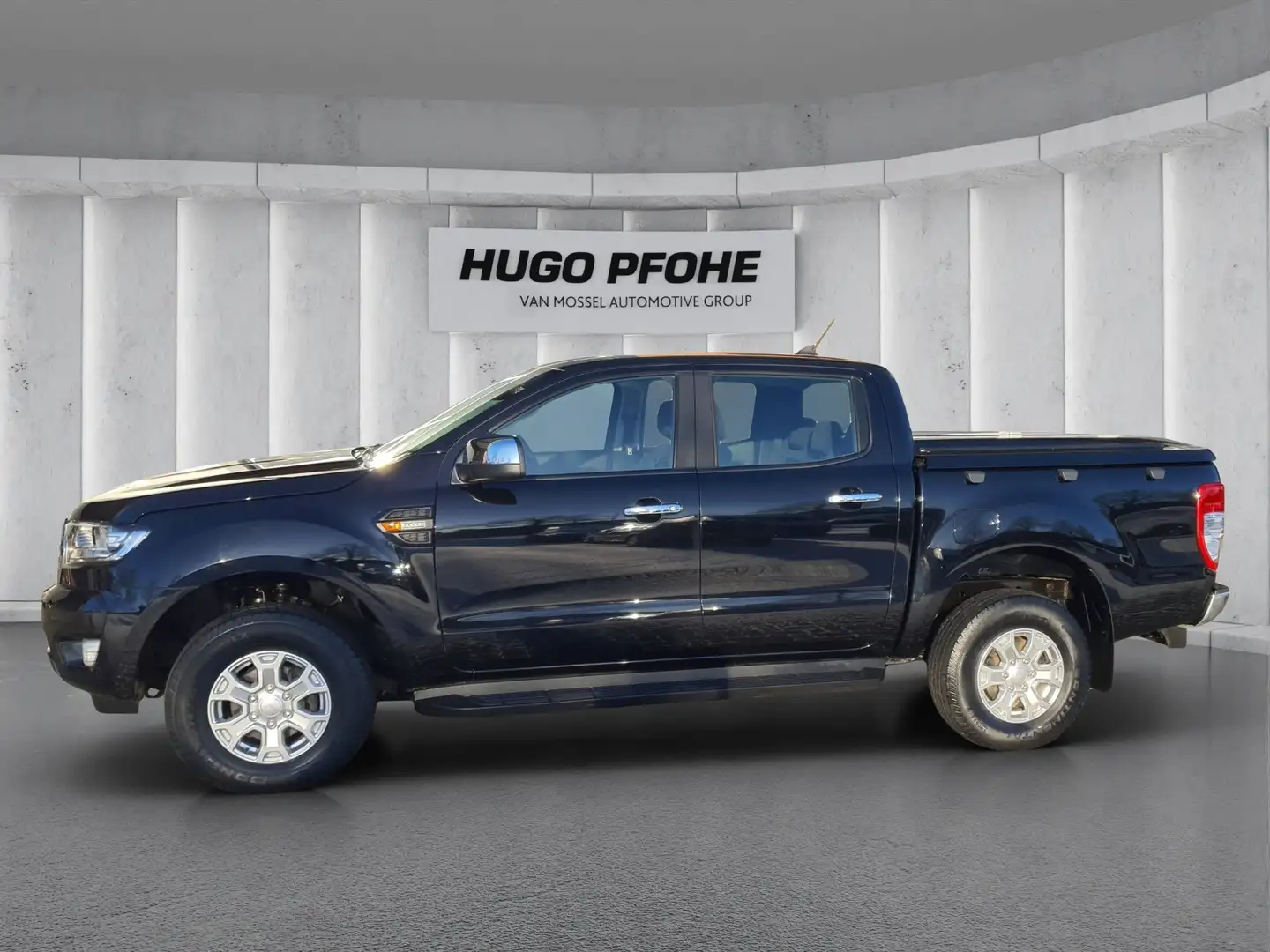 Ford Ranger XLT DK 2.0 EB 4x4 Aut. | AHK | SHZ | Navi | PDC | Noir - 2