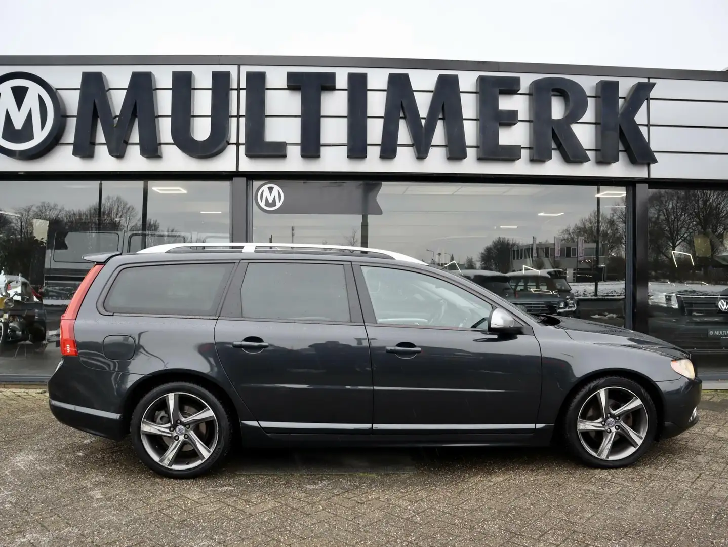 Volvo V70 1.6 D2 R-Design, Volledig onderhouden Gris - 2