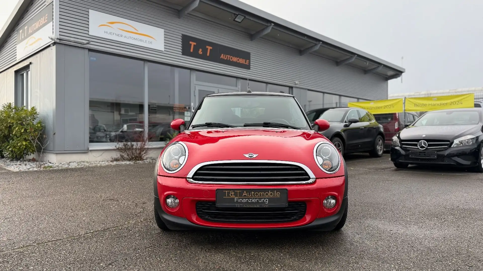 MINI One Cabrio Sitzh Xenon PDC Klimaauto TÜV Alu EU5 Rot - 2