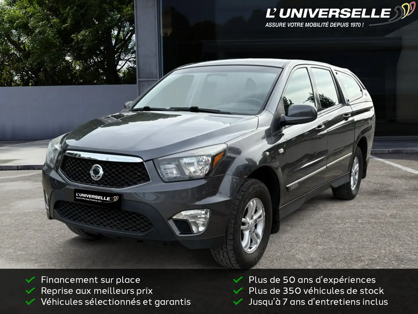 SsangYong Actyon UNIQUEMENT MARCHAND OU EXPORT Gris - 1