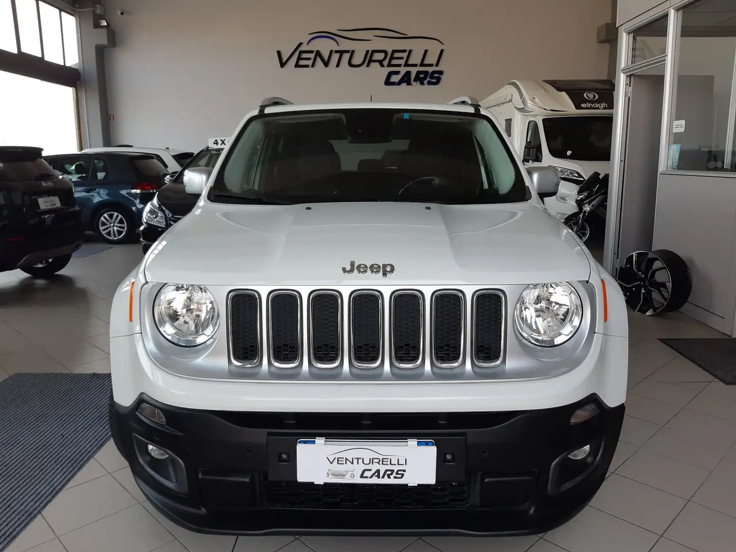 Jeep Renegade Renegade 2.0 mjt Limited 4wd 140cv auto Bianco - 2