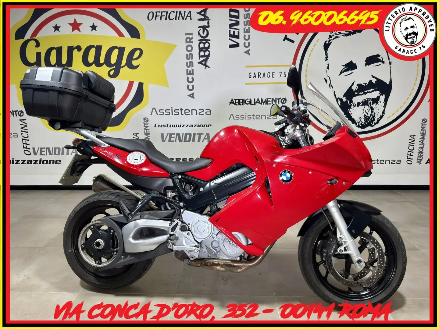 BMW F 800 S Red - 1