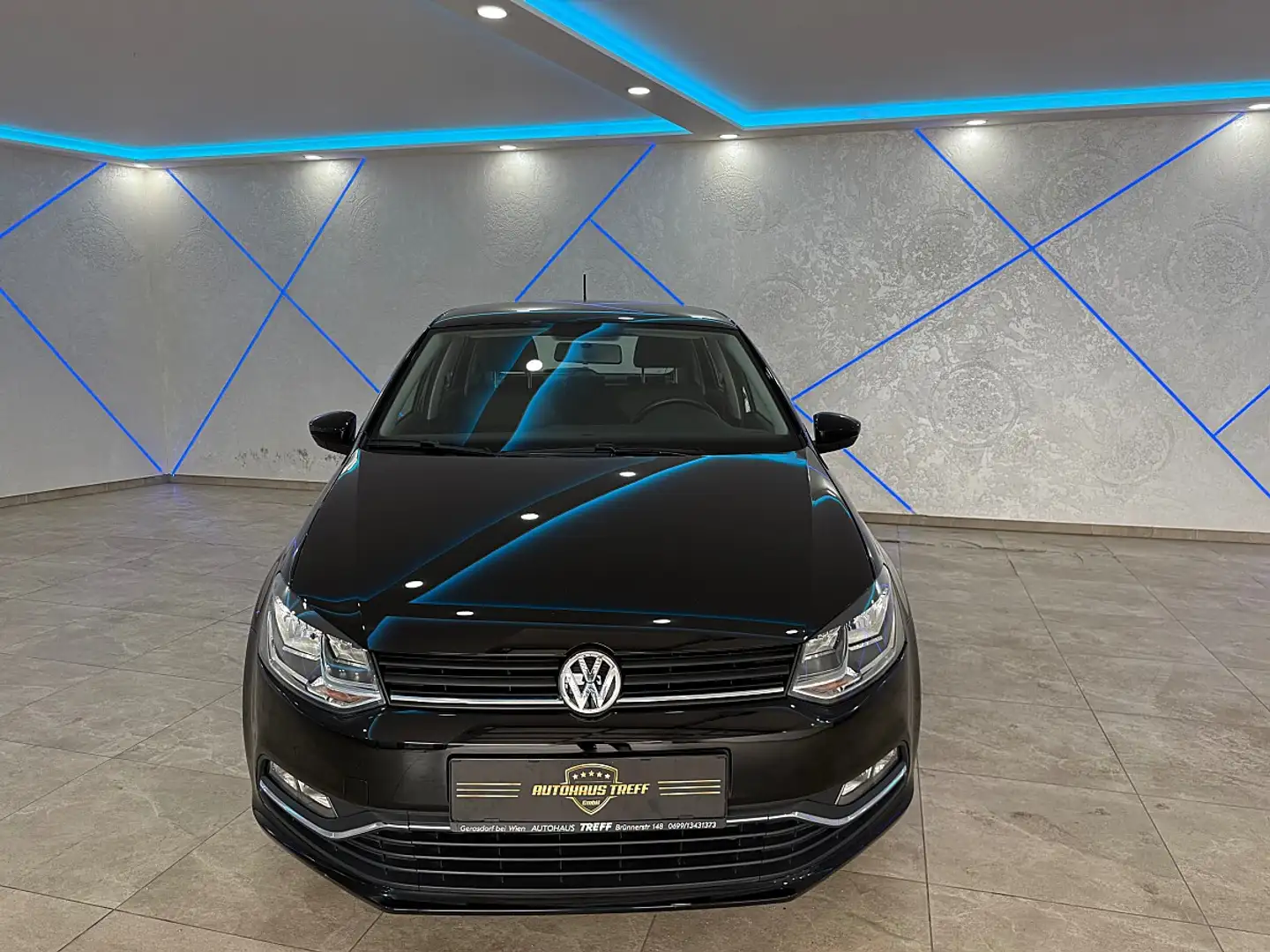 Volkswagen Polo Comfortline 1,0 BMT*KLIMA*1.BESITZ* Schwarz - 2