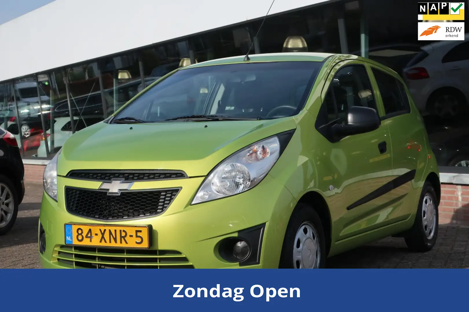 Chevrolet Spark 1.0 16V LS Bi-Fuel 1e EIG_AIRCO_NAP. Grün - 1