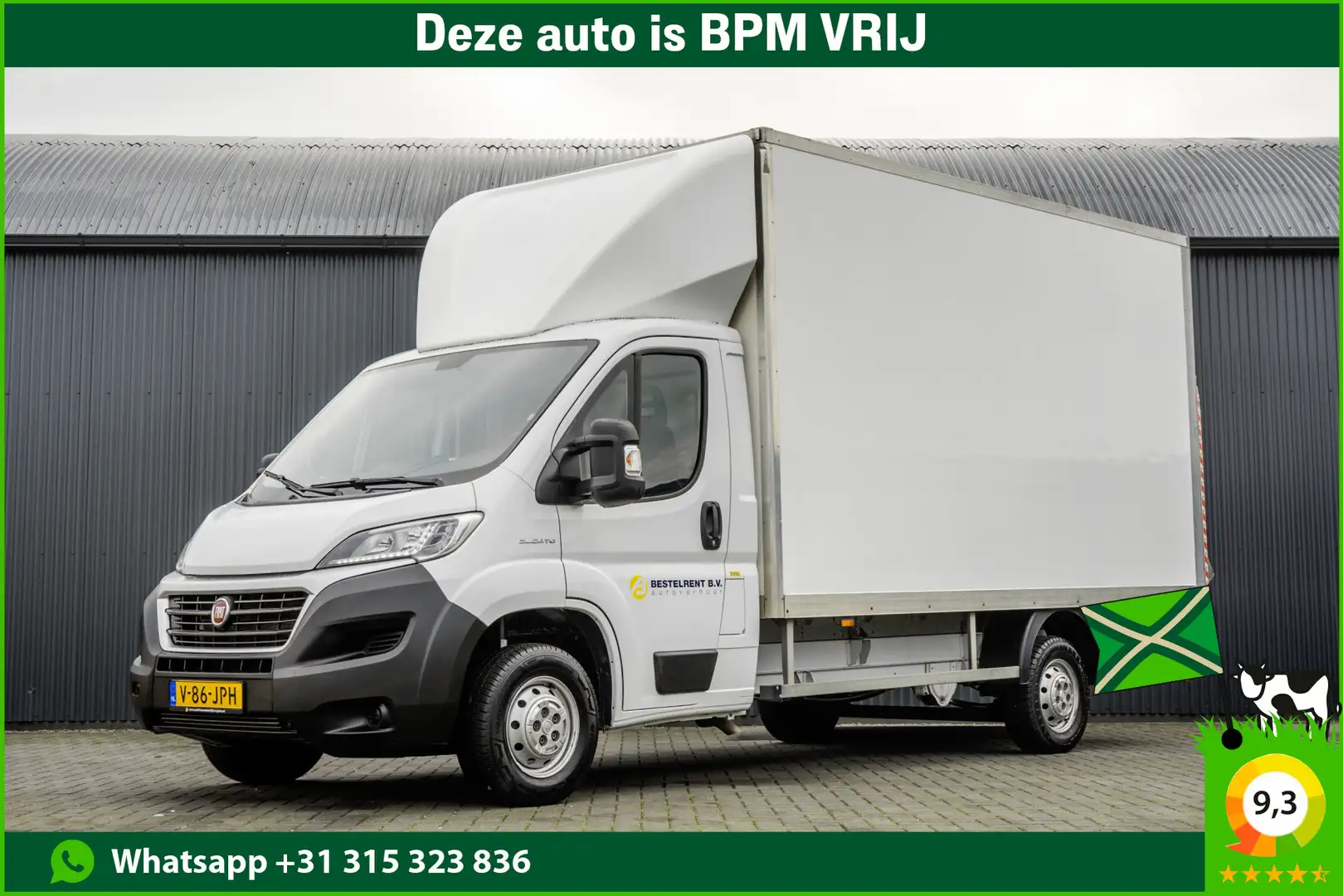 Fiat Ducato **2.3 MultiJet Bakwagen met laadklep | Euro 6 | 13 Blanc - 1