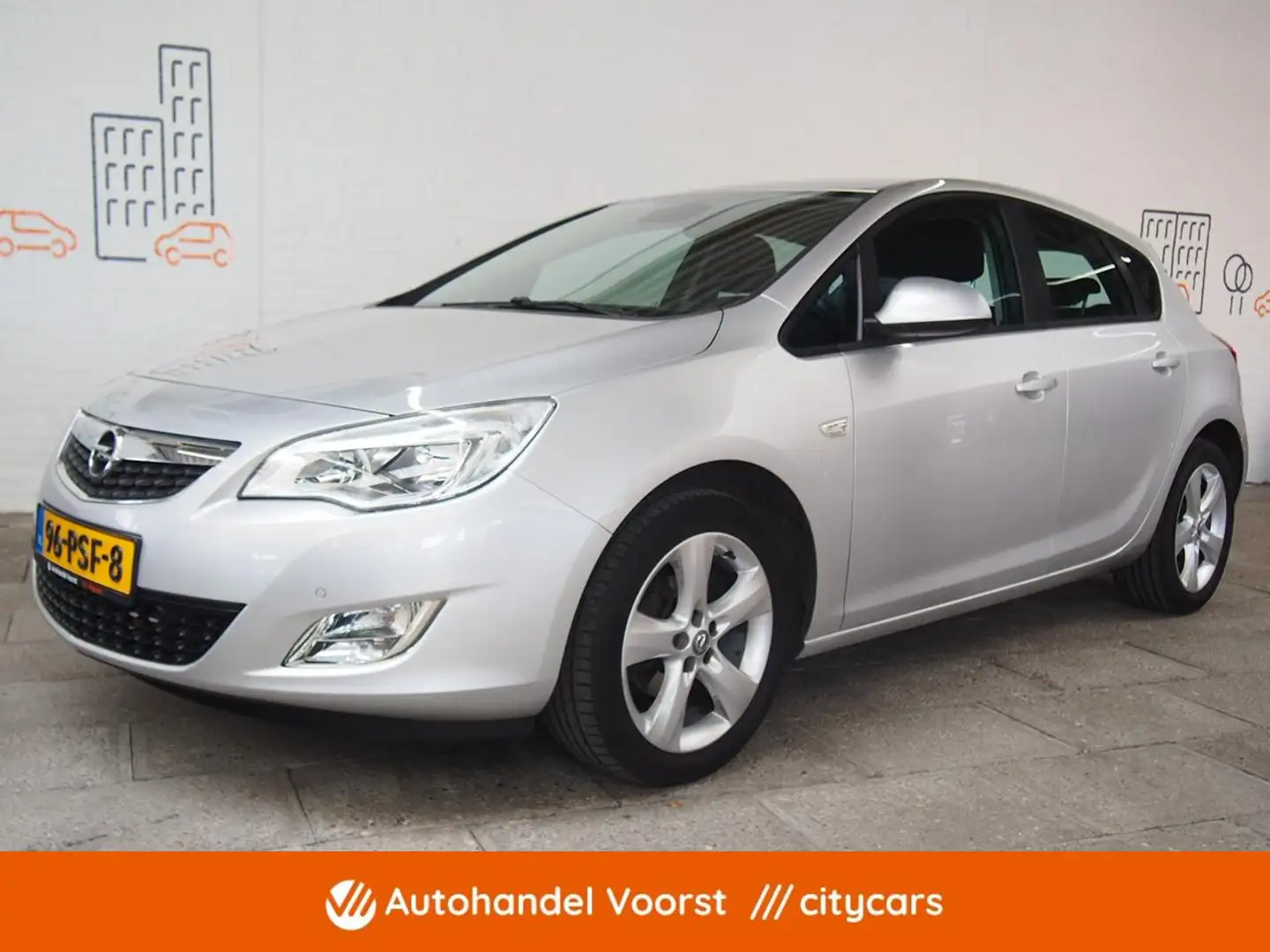 Opel Astra 1.4 Turbo Edition (APK:Nieuw) Incl.Garantie Grijs - 1