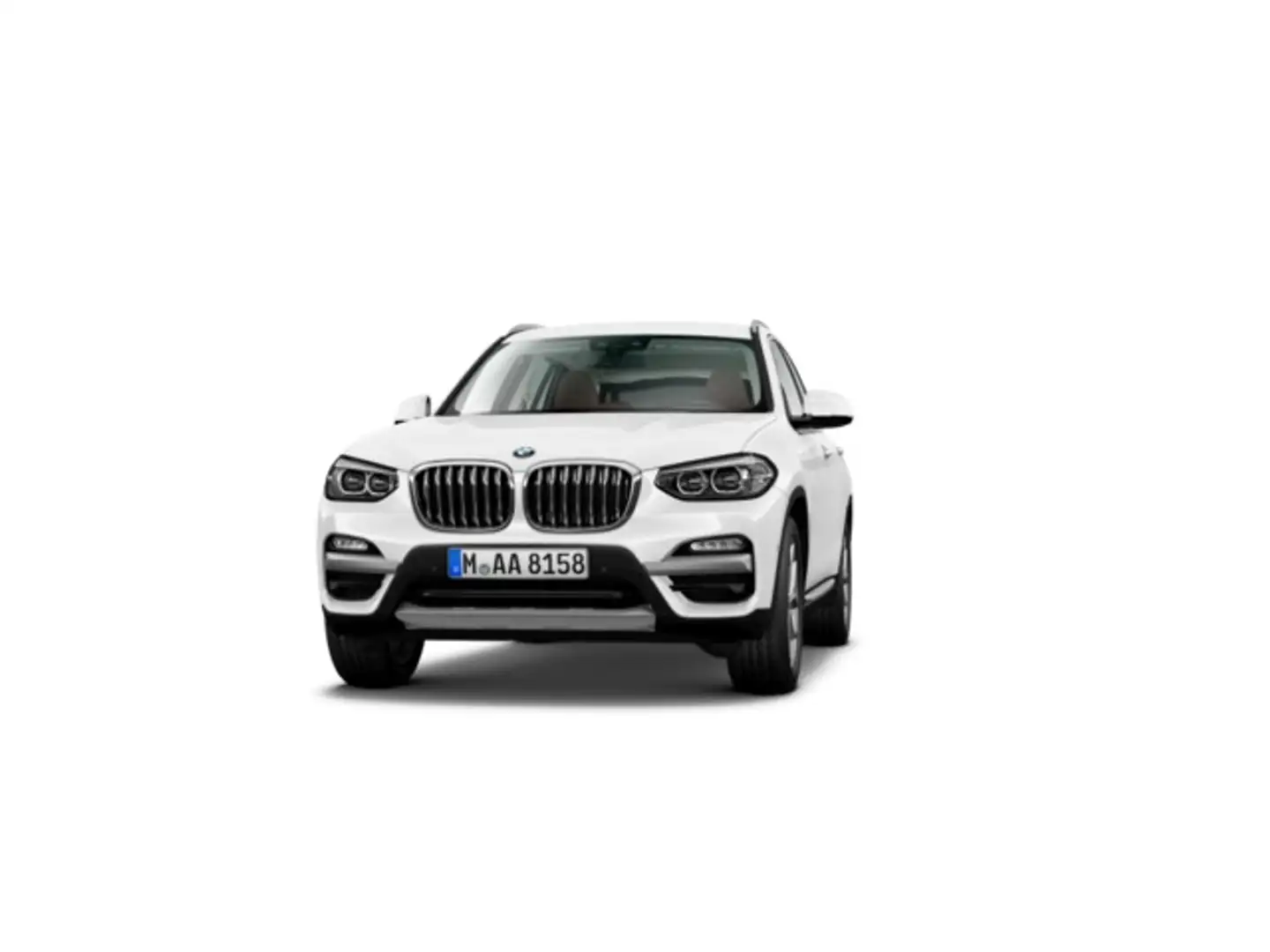 BMW X3 xDrive 20dA Blanc - 1