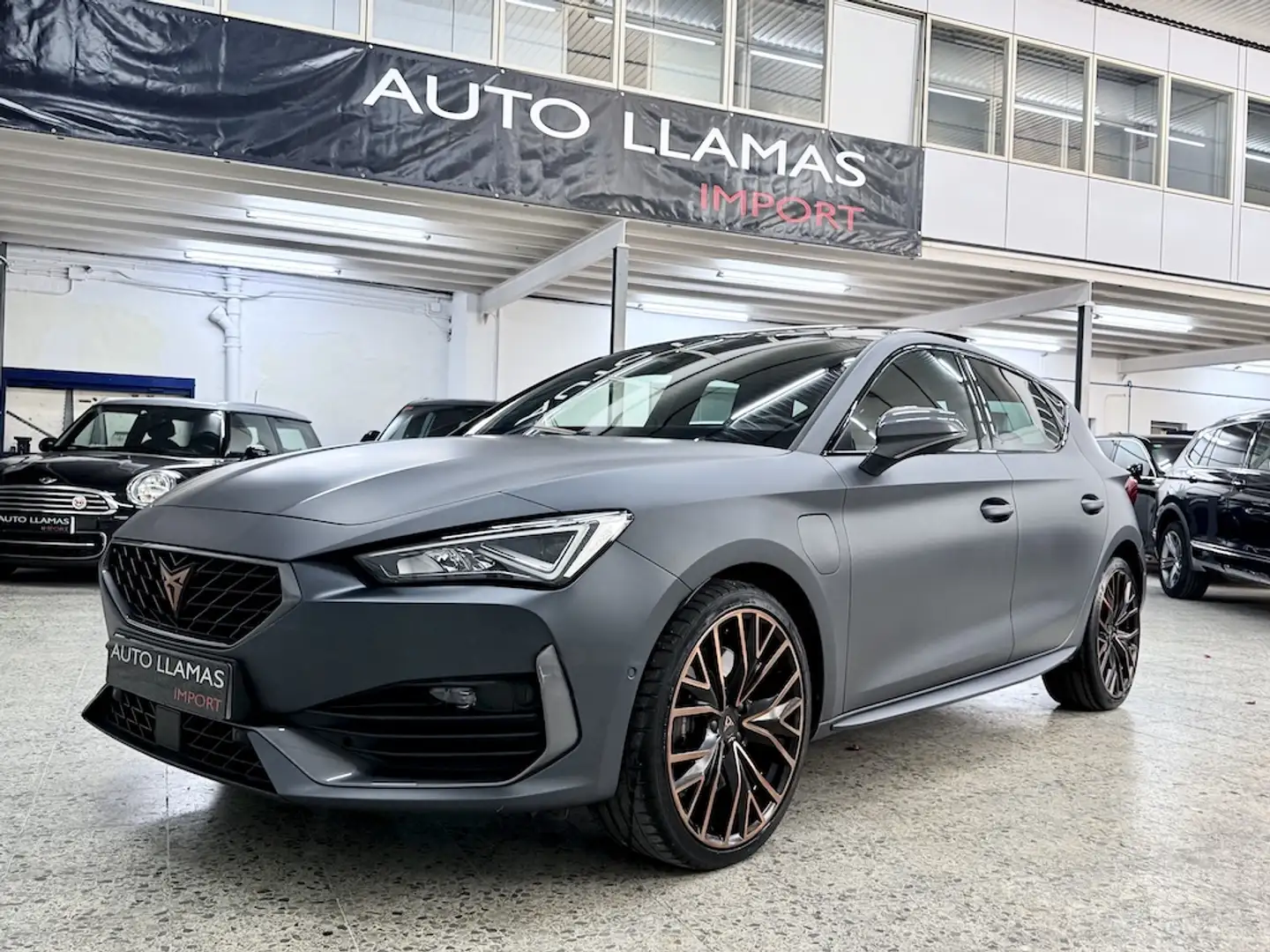 CUPRA Leon 1.4 TSI VZ e-Hybrid DSG 245 Gris - 2