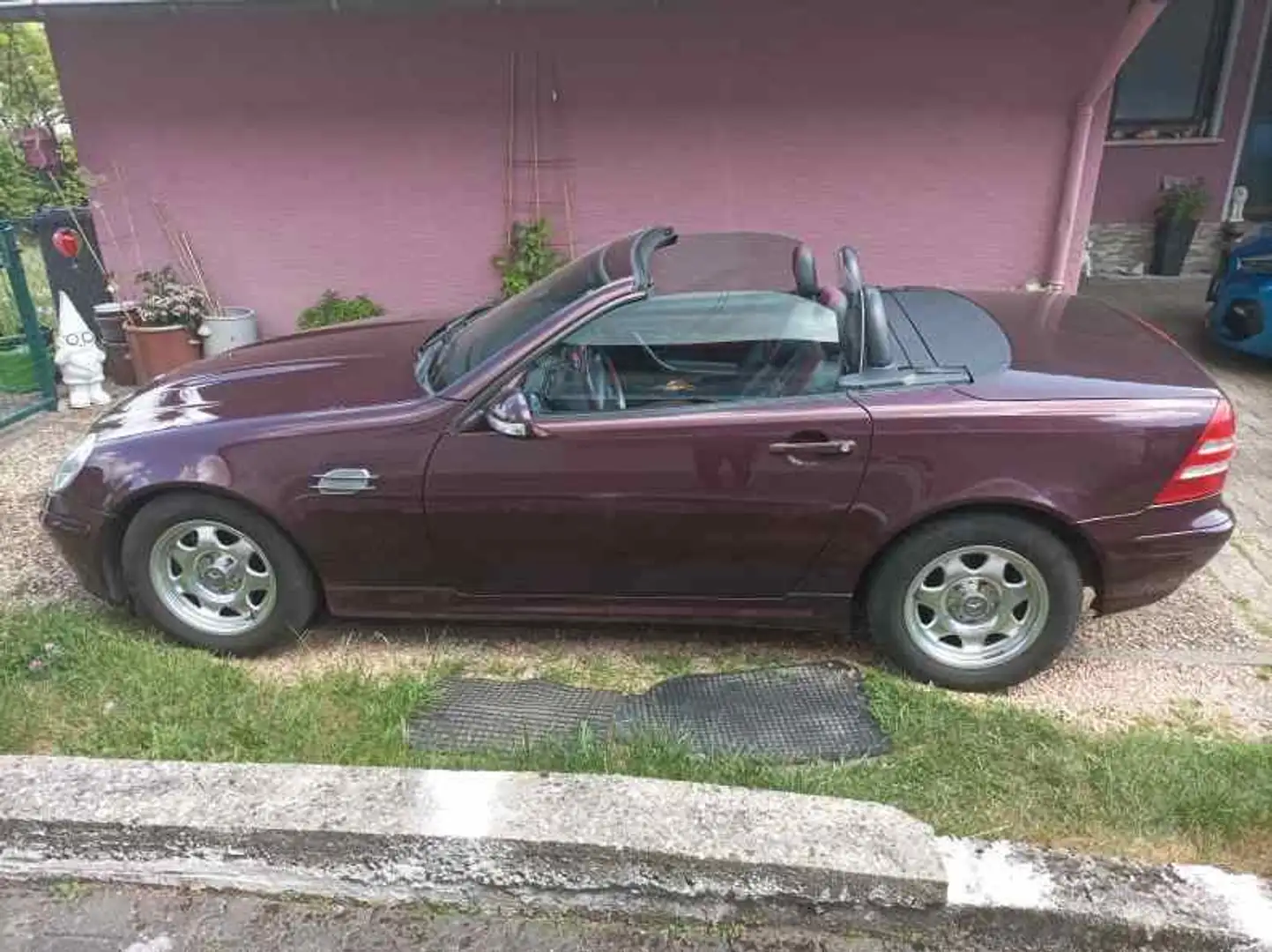 Mercedes-Benz SLK 200 SLK 200 Kompressor Cabrio Fioletowy - 2