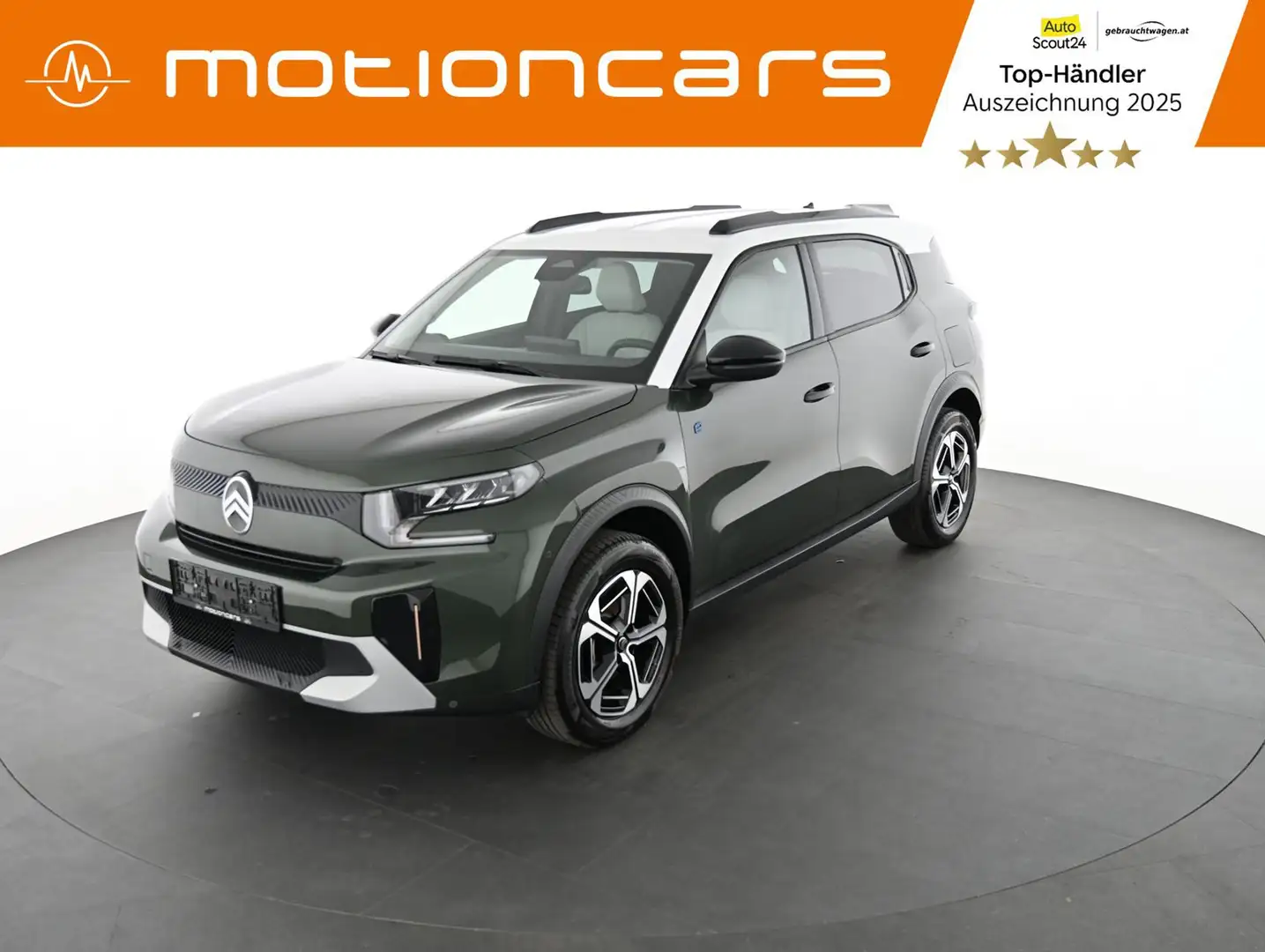 Citroen C3 Aircross Elektromotor 113 ë-Max Pickerl NEU Grün - 1
