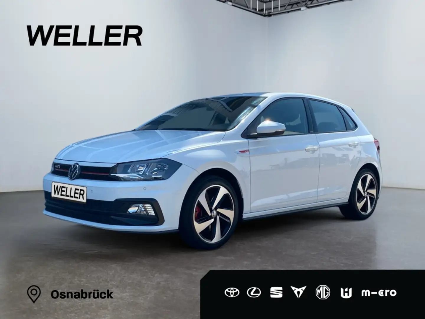 Volkswagen Polo 2.0 TSI DSG *SHZ*PDC v+h*DAB+*Ambiente*WKR* Blanc - 1