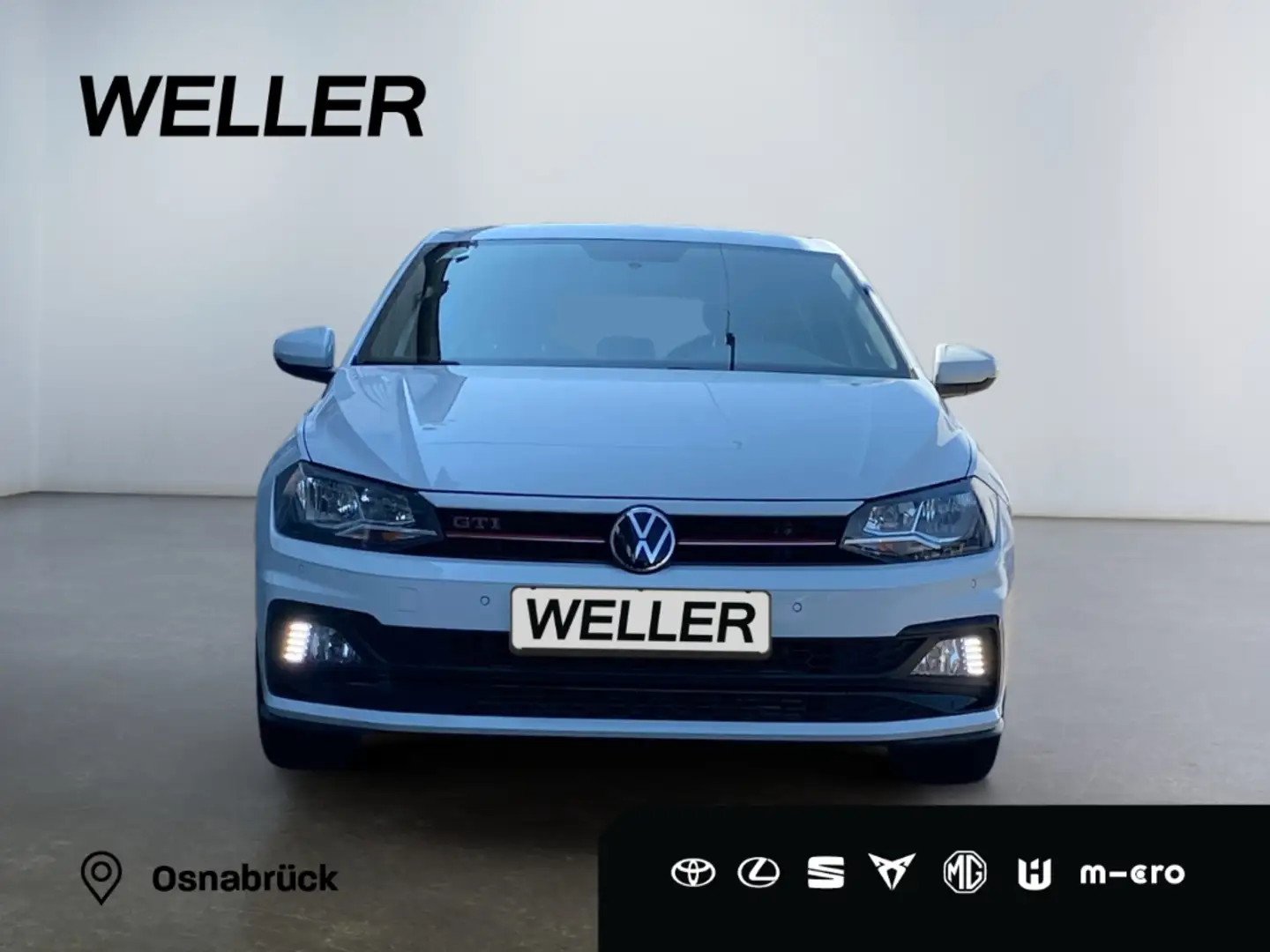 Volkswagen Polo 2.0 TSI DSG *SHZ*PDC v+h*DAB+*Ambiente*WKR* Blanc - 2
