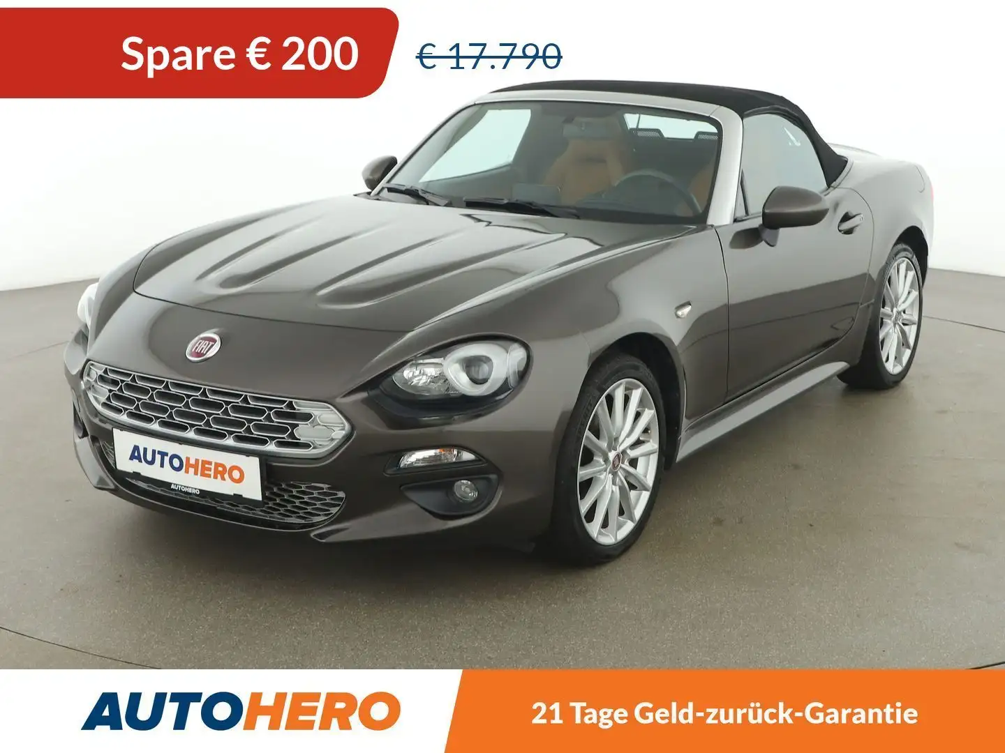 Fiat 124 Spider 1.4 Turbo Lusso Marrone - 1