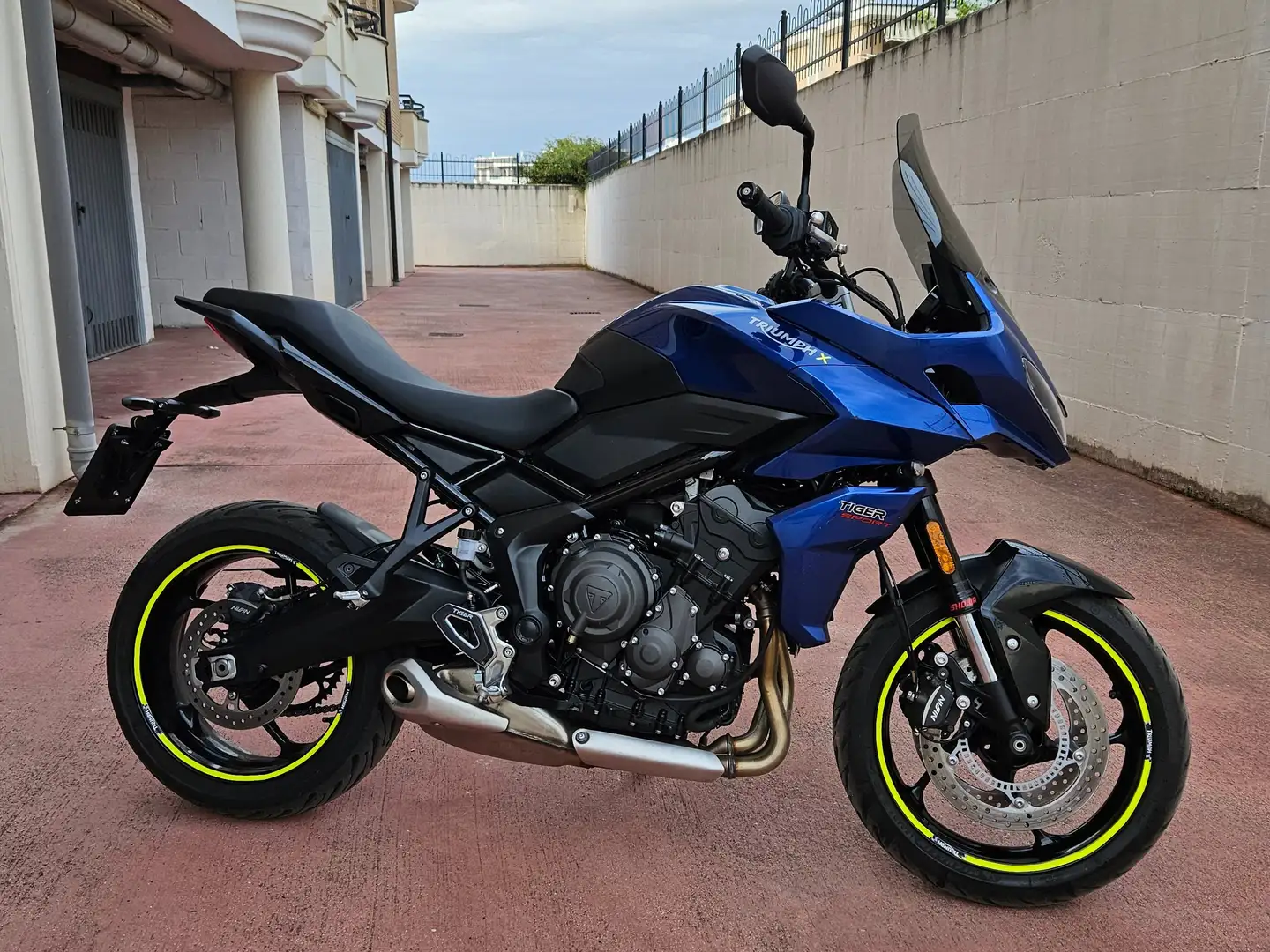 Triumph Tiger Sport 660 Modrá - 2