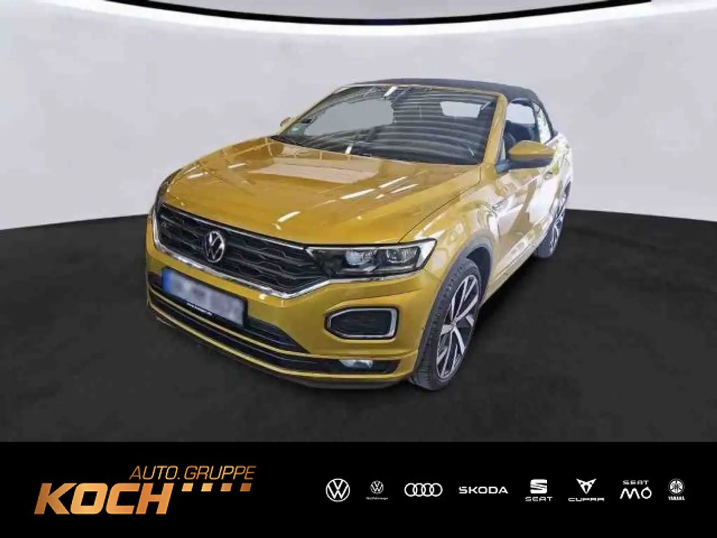 Volkswagen T-Roc 1.5TSI R-Line Navi LED Kamera Yellow - 1
