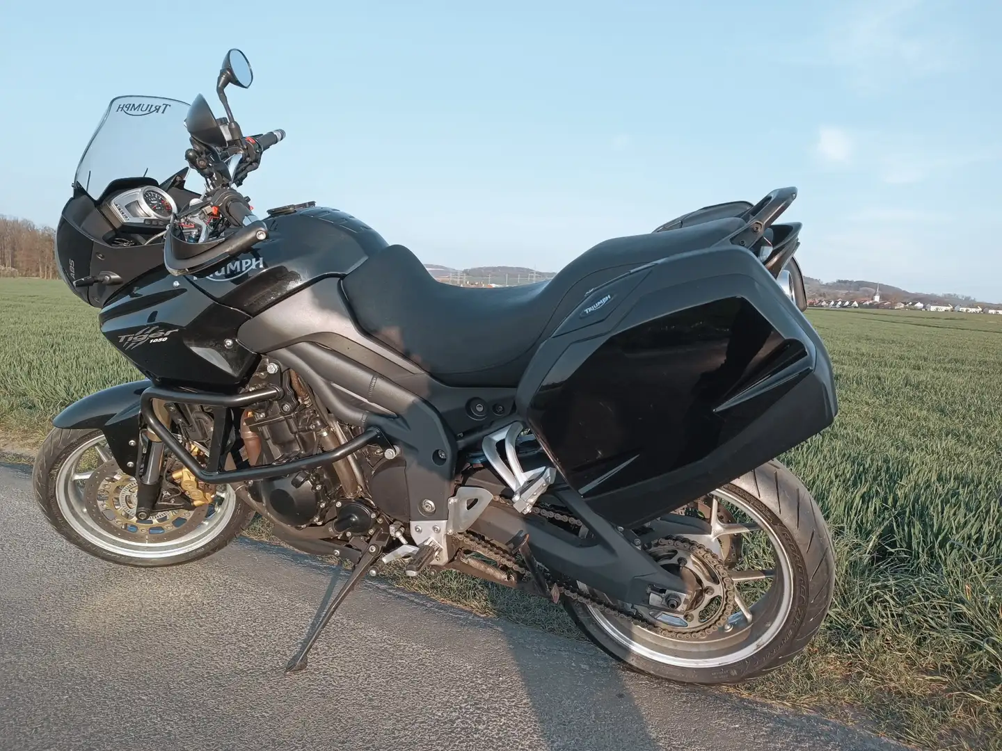 Triumph Tiger 1050 ABS Koffersystem Černá - 2