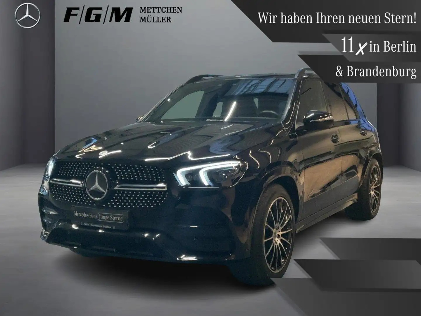 Mercedes-Benz GLE 400 d 4M AMG-Line Burm|MBeam|S-Dach|Standhz Noir - 1