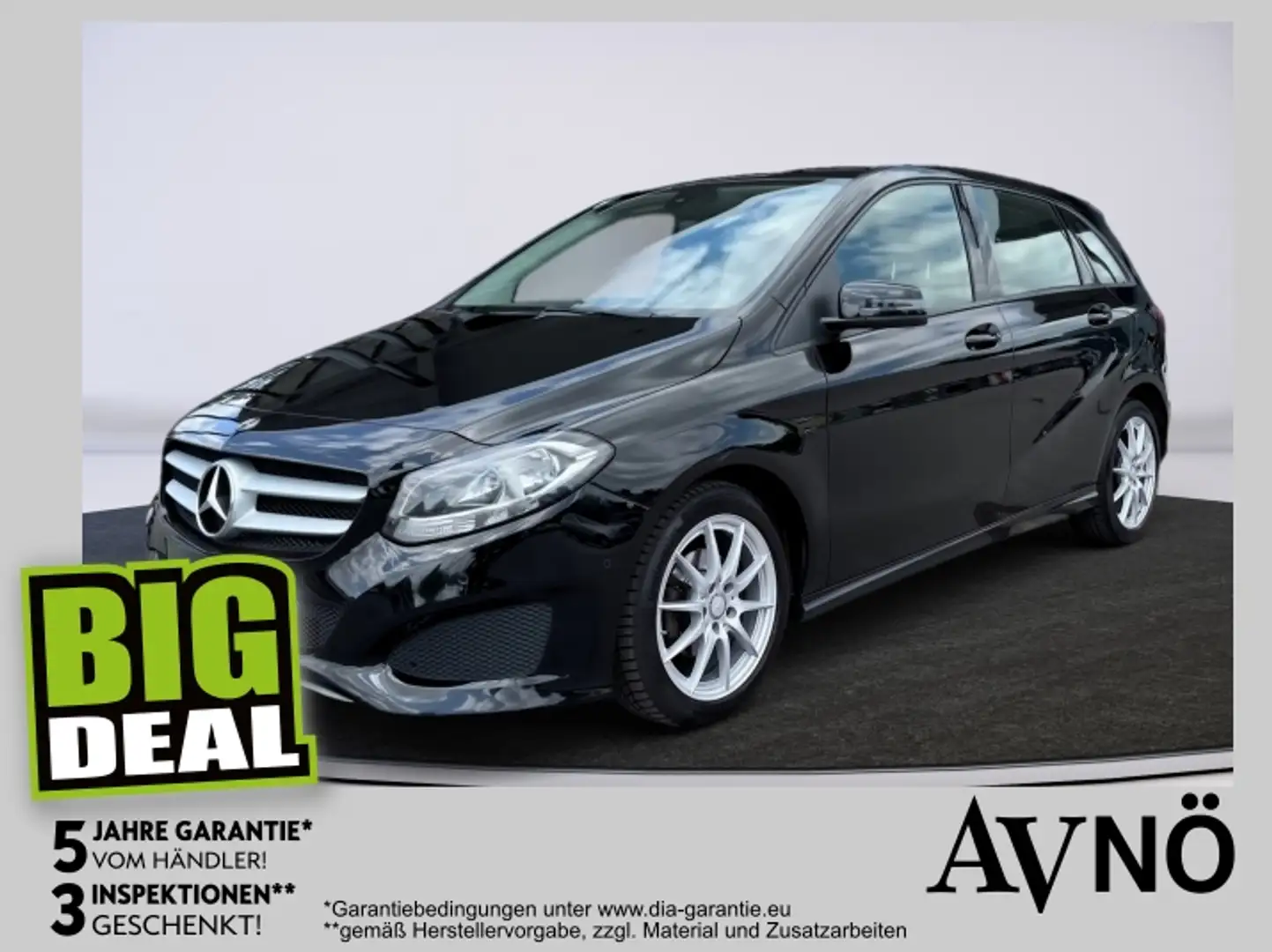 Mercedes-Benz B 160 d Aut. Parktronic, Navi, Rückfahrkamera Nero - 1