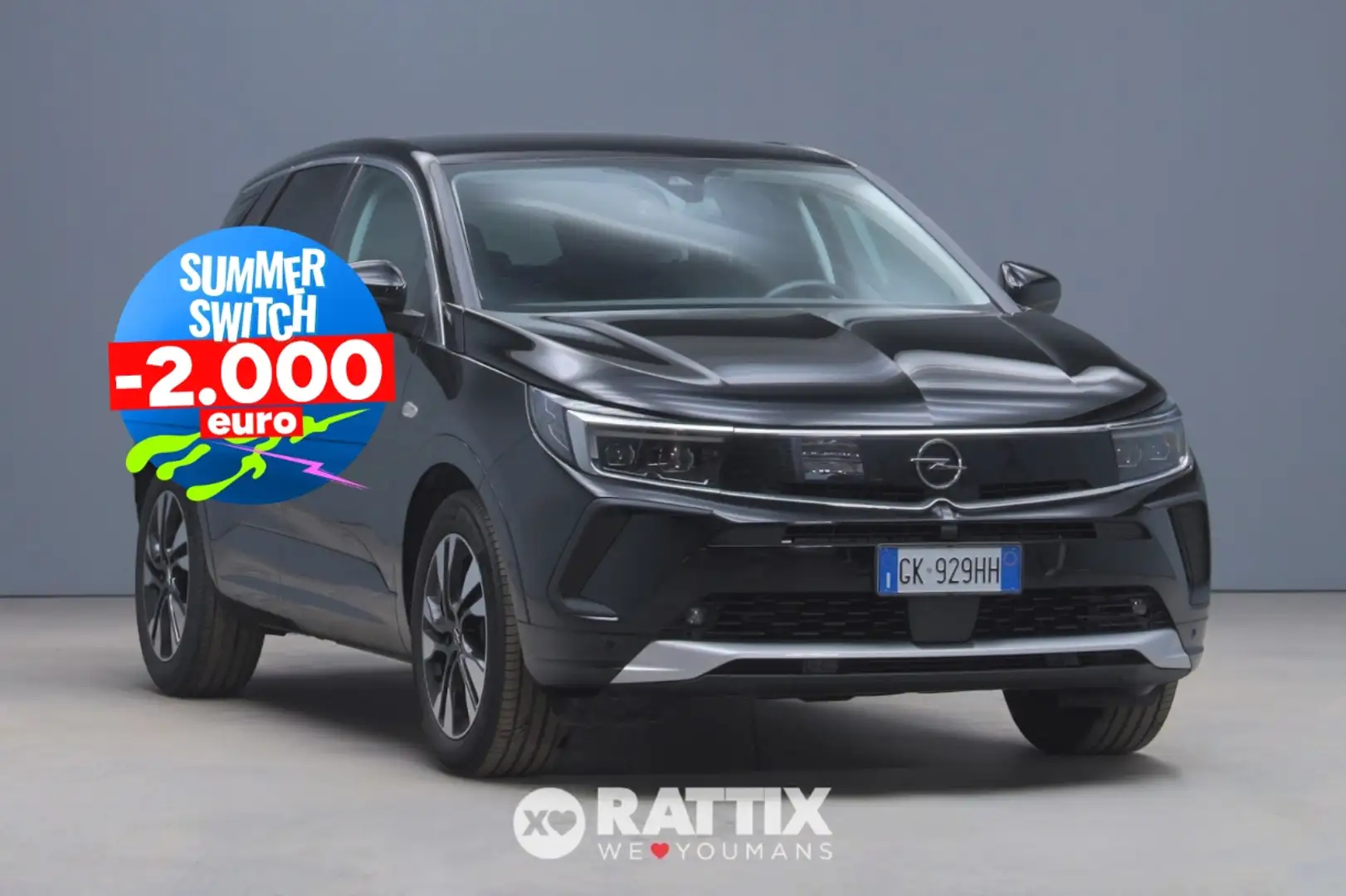 Opel Grandland 1.2 130CV Business Elegance Nero - 1