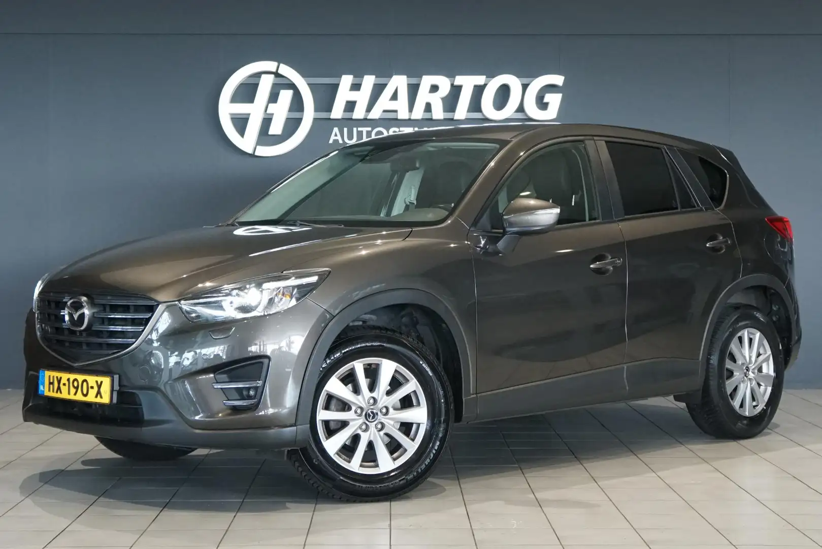 Mazda CX-5 2.0 SkyActiv-G 165 TS+ 2WD + LEDER / STOELVERWARMI Bruin - 1