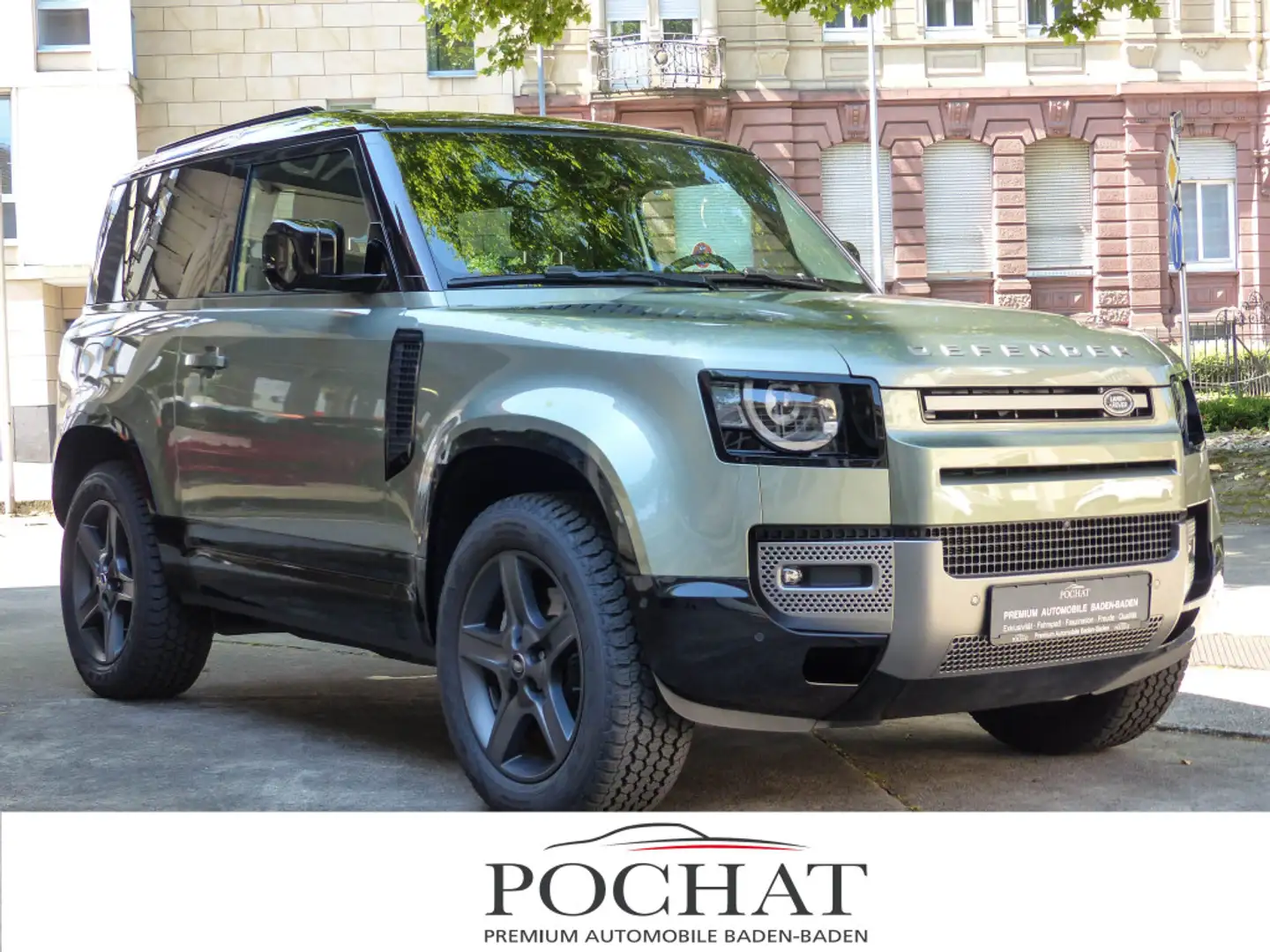 Land Rover Defender 90 D300 AWD X-Dynamic SE*el. AHK*Luft* Grün - 1