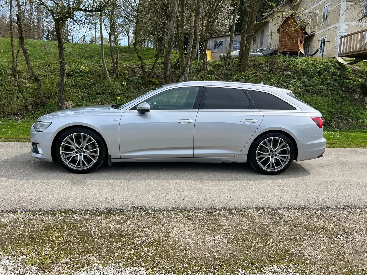 Audi A6 45 TDI quattro sport *S-LINE*AHK*Standheizung Silber - 2