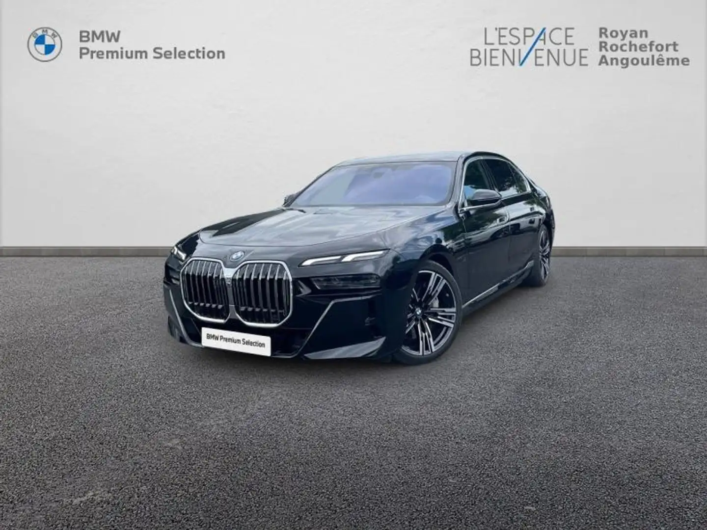 BMW 750 750eA xDrive 489ch M Sport Zwart - 1