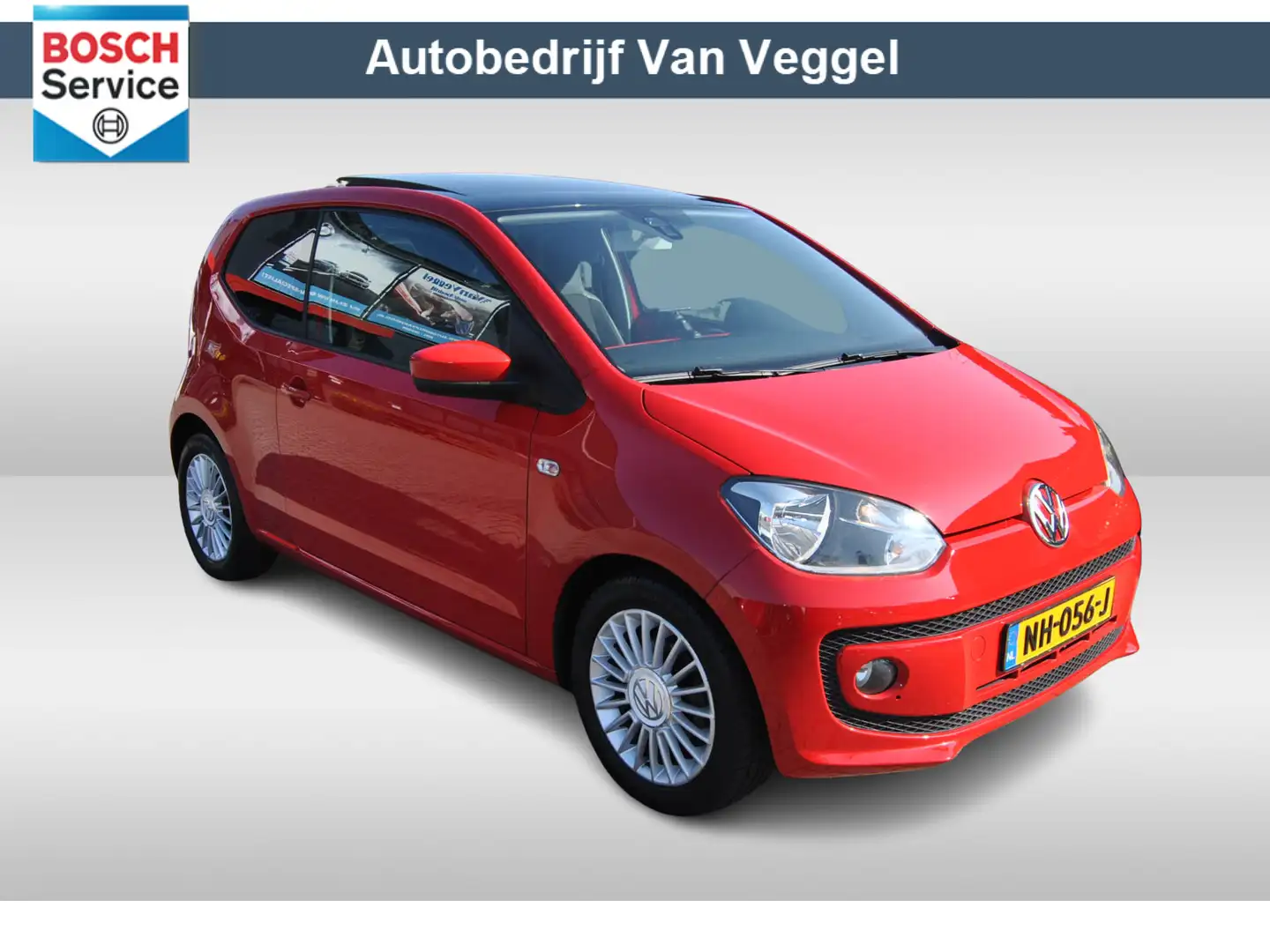 Volkswagen up! 1.0 high up! pano, stoelver, cruise Rouge - 1