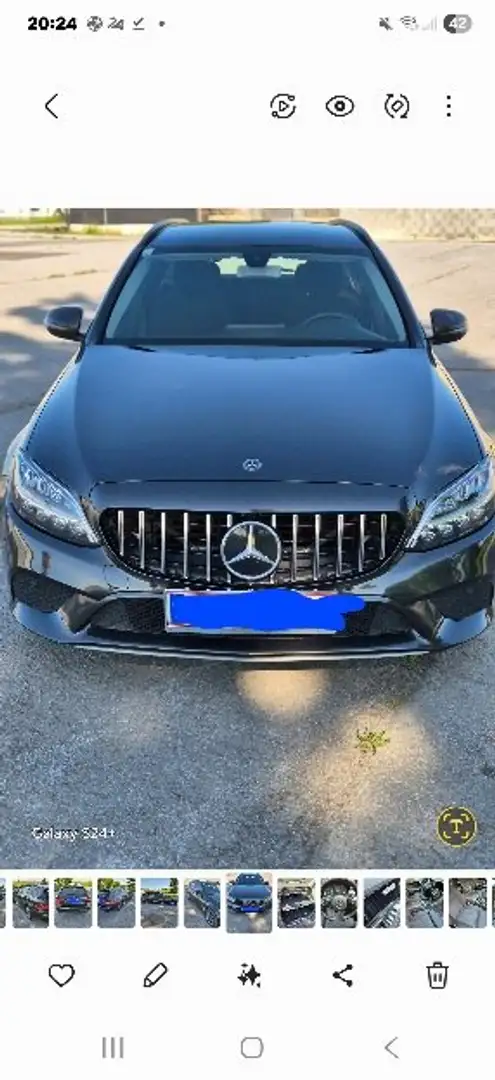 Mercedes-Benz C 200 C 200 d T Aut. Schwarz - 2