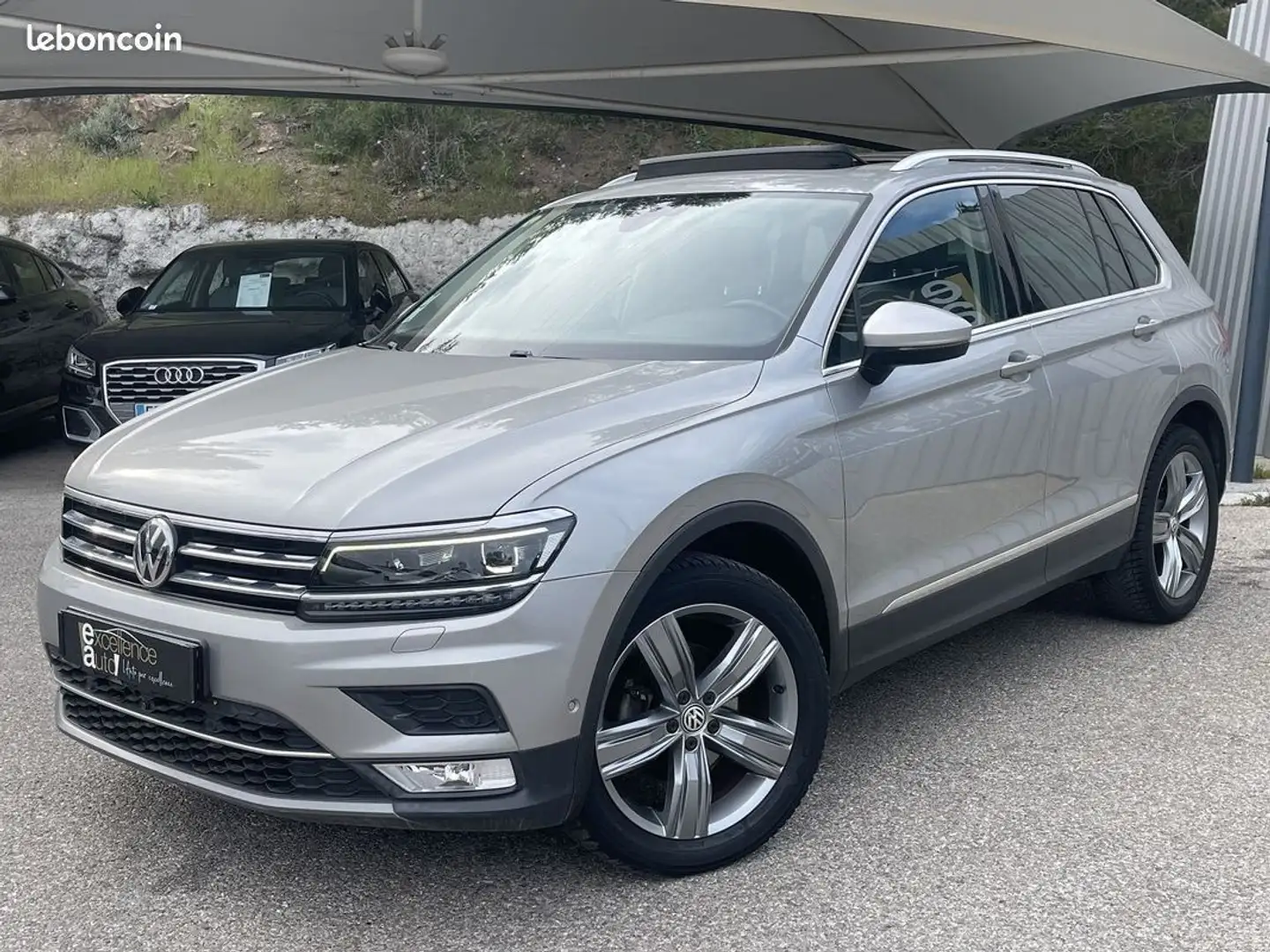 Volkswagen Tiguan 2.0 TDI 150CH BLUEMOTION TECHNOLOGY CARAT EXCLUSIVE 4MOTION DSG7 Grau - 2