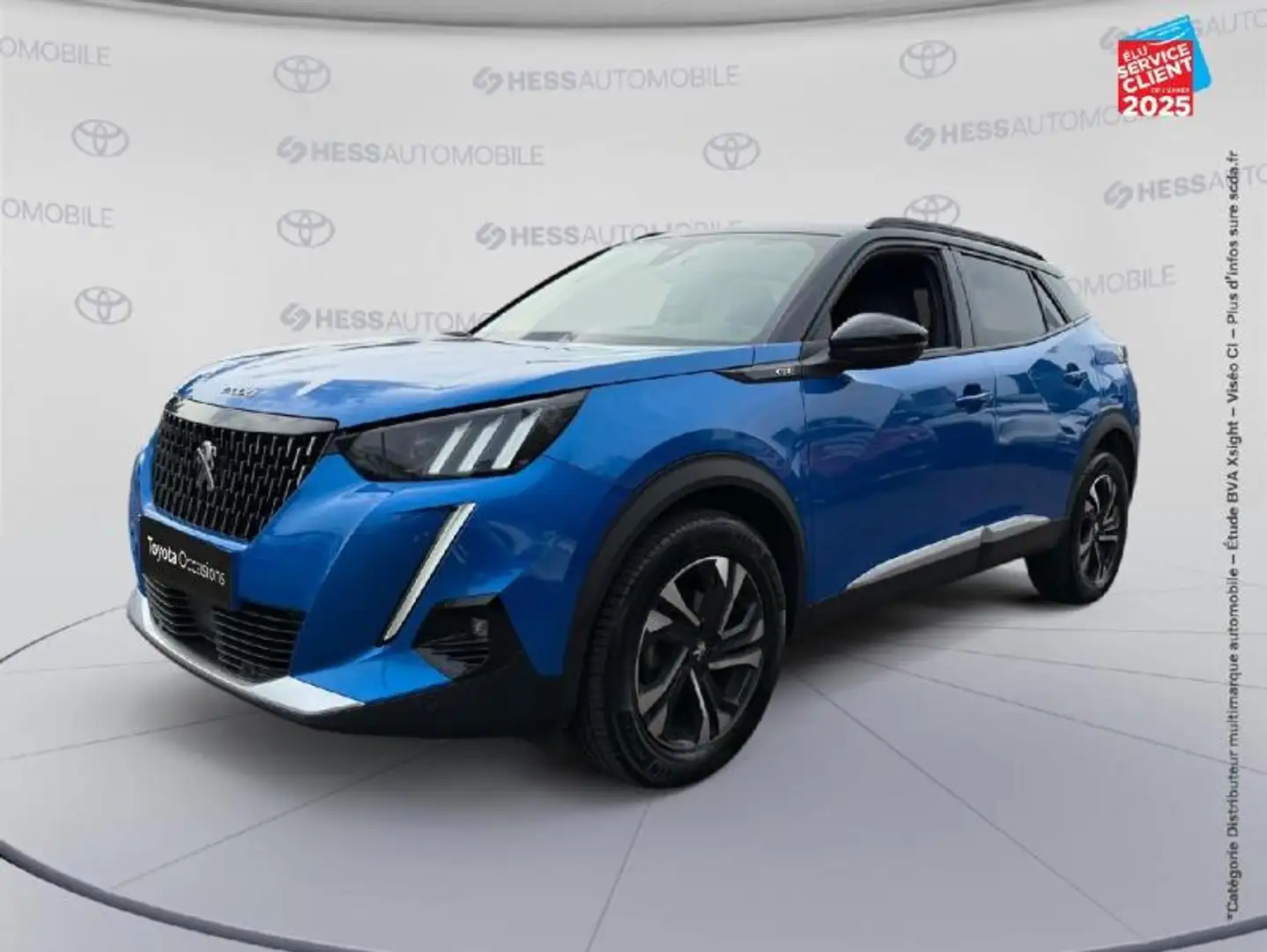 Peugeot 2008 1.2 PureTech 130ch S/S GT GPS Blu/Azzurro - 1