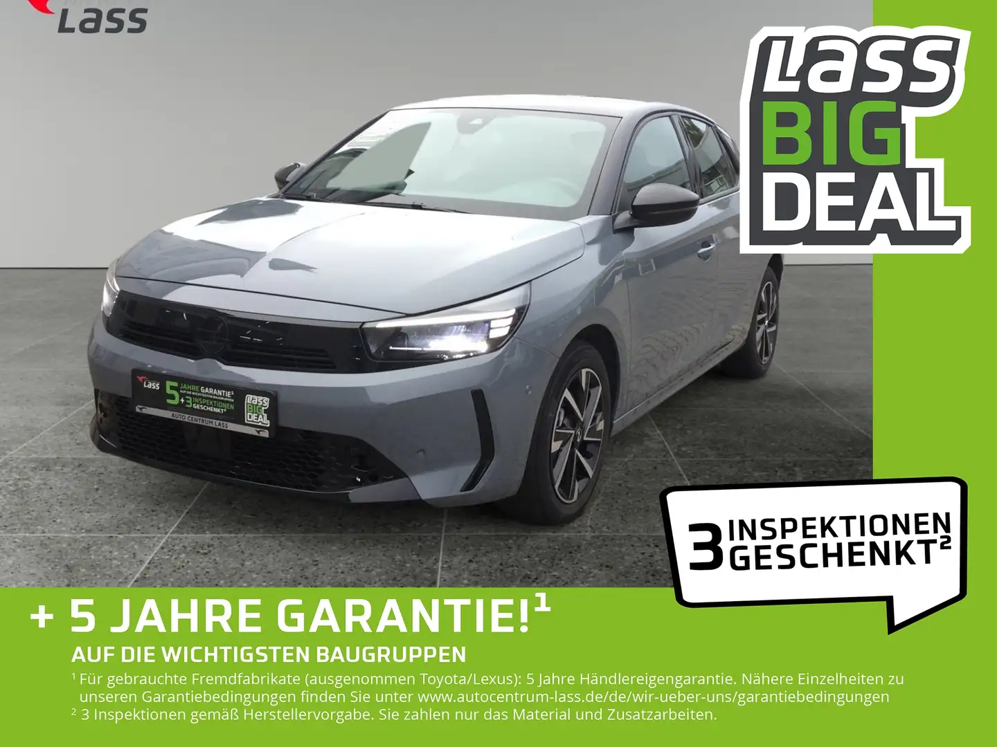 Opel Corsa F 1.2 Turbo GS PDC+Klima+LM+LM+Kamera Zwart - 1