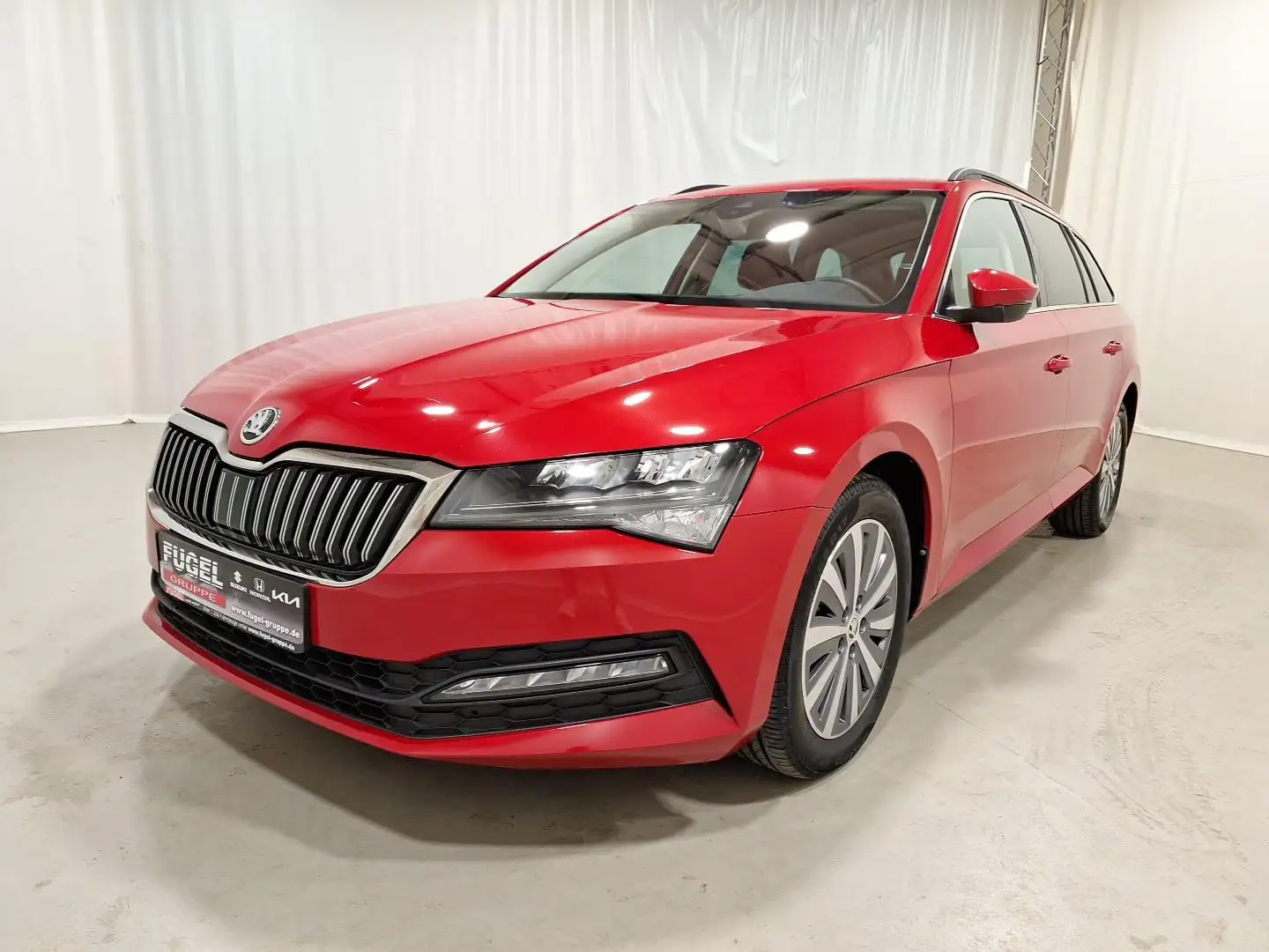 Skoda Superb 2.0 TDI DSG Ambition LED|virt.Cock.|Navi|Sound|AHK Rot - 2
