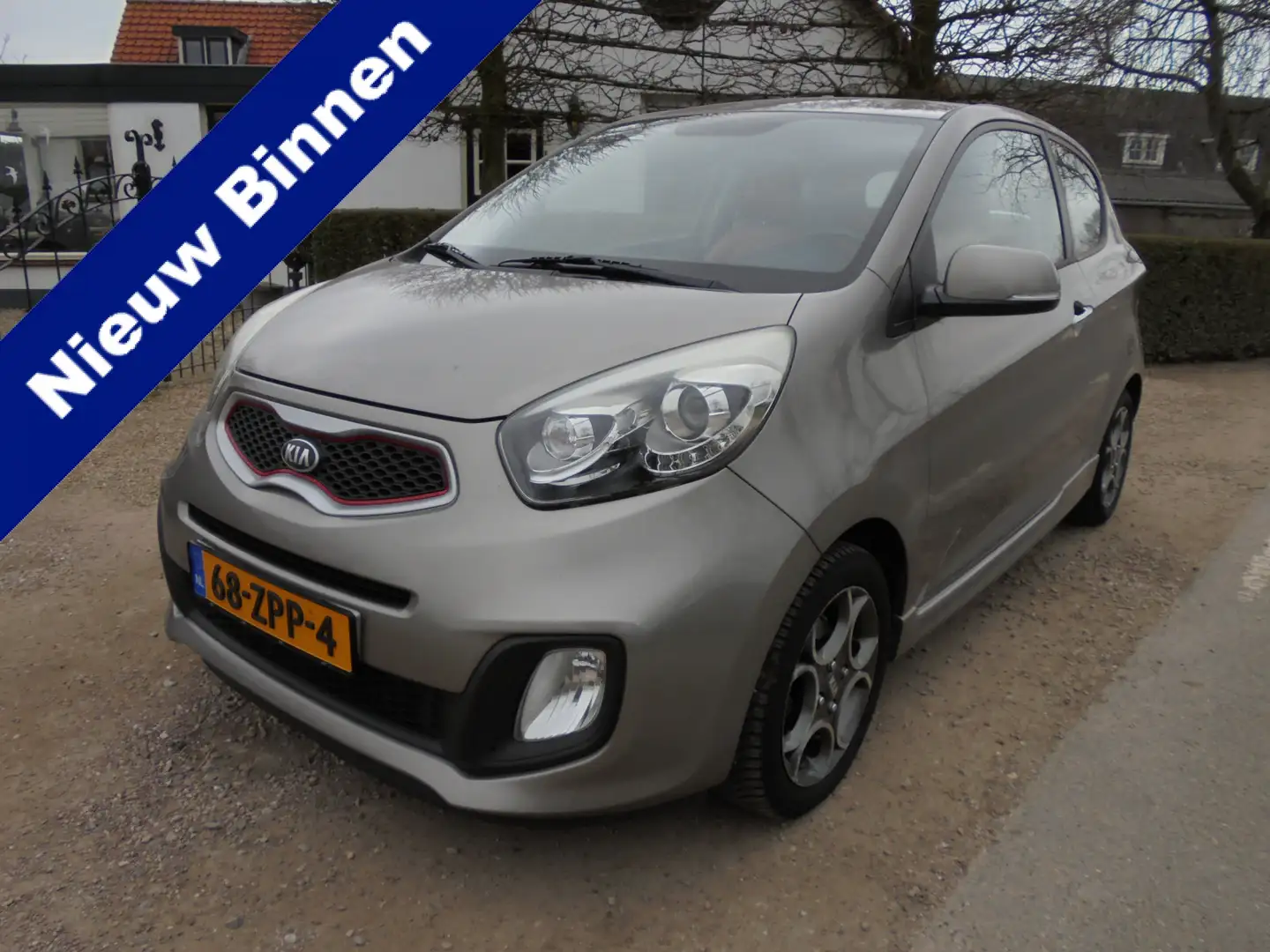 Kia Picanto 1.0 CVVT ISG Design Edition **124.000 org.km.NAP** Grijs - 1